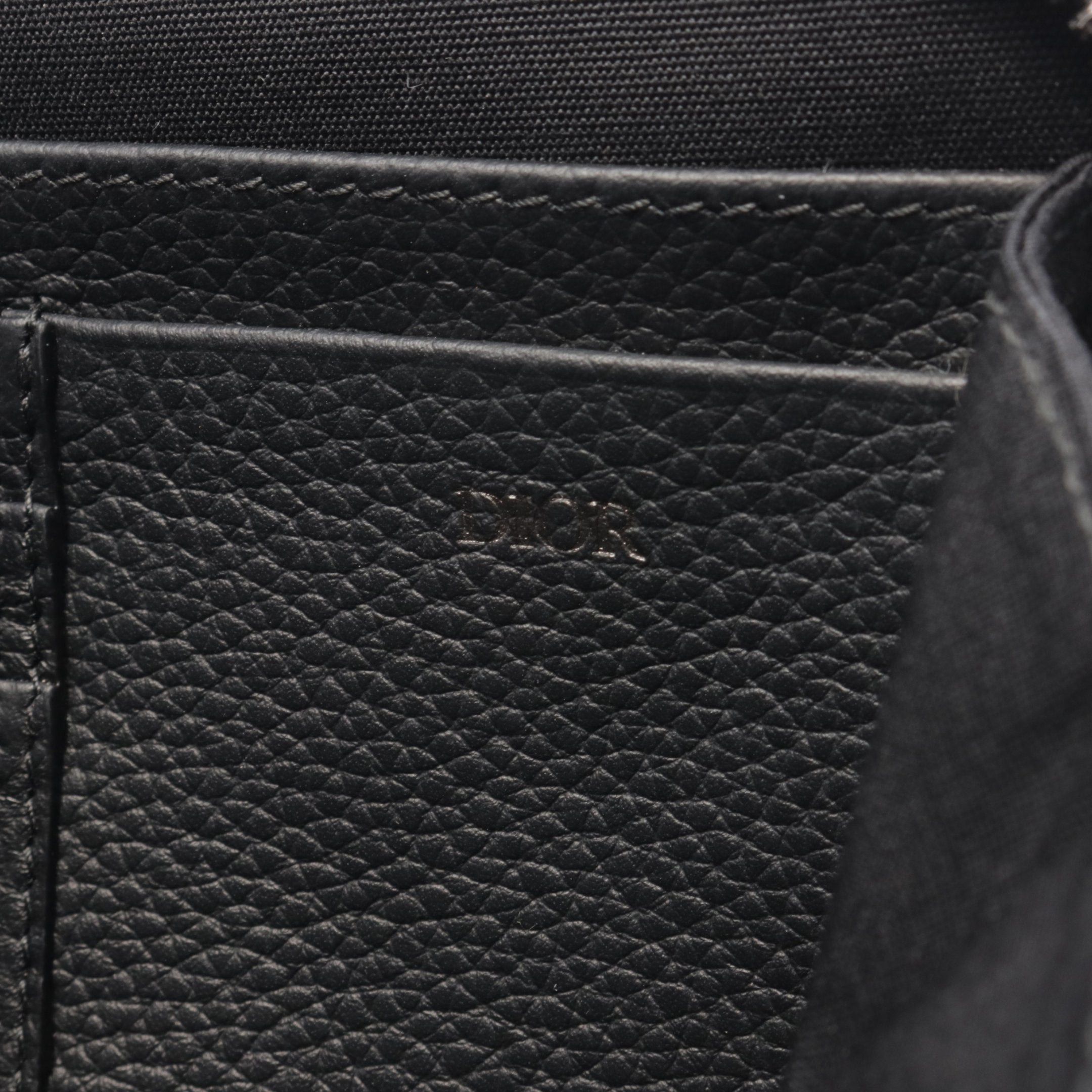 Dior Dior Cd Logo Shoulder Bag Leather Black Size ONE SIZE - 4 Thumbnail