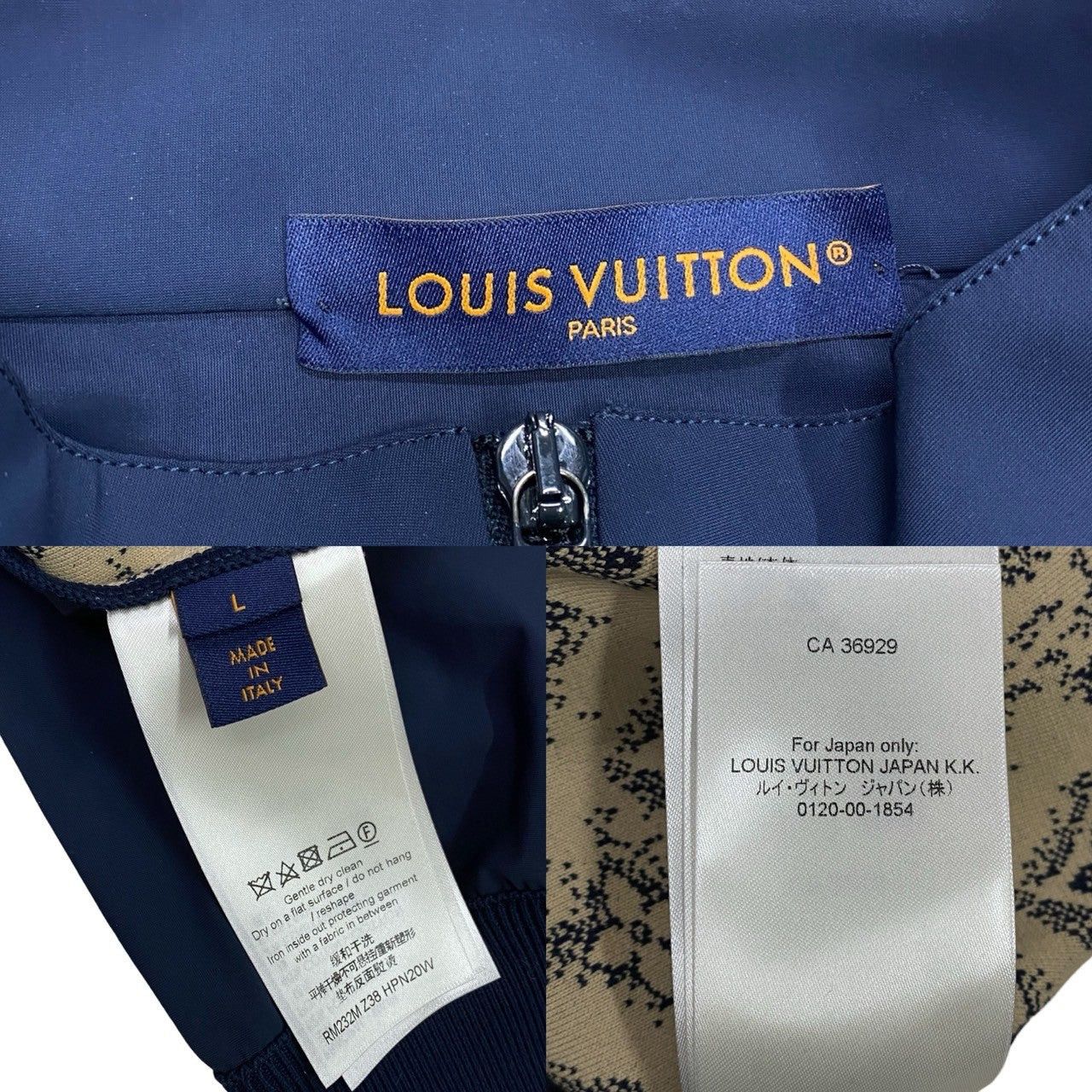 Louis Vuitton Louis Vuitton Blue Synthetic Size ONE SIZE - 3 Thumbnail