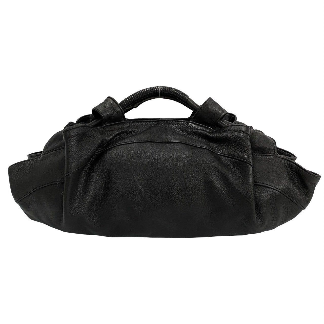 Loewe Loewe Handbag Black Leather Size ONE SIZE - 4 Thumbnail