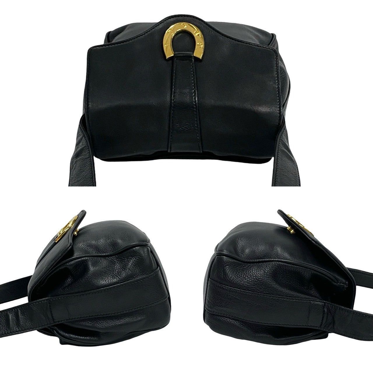 Gucci Gucci Shoulder Bag Black Leather Size ONE SIZE - 5 Thumbnail