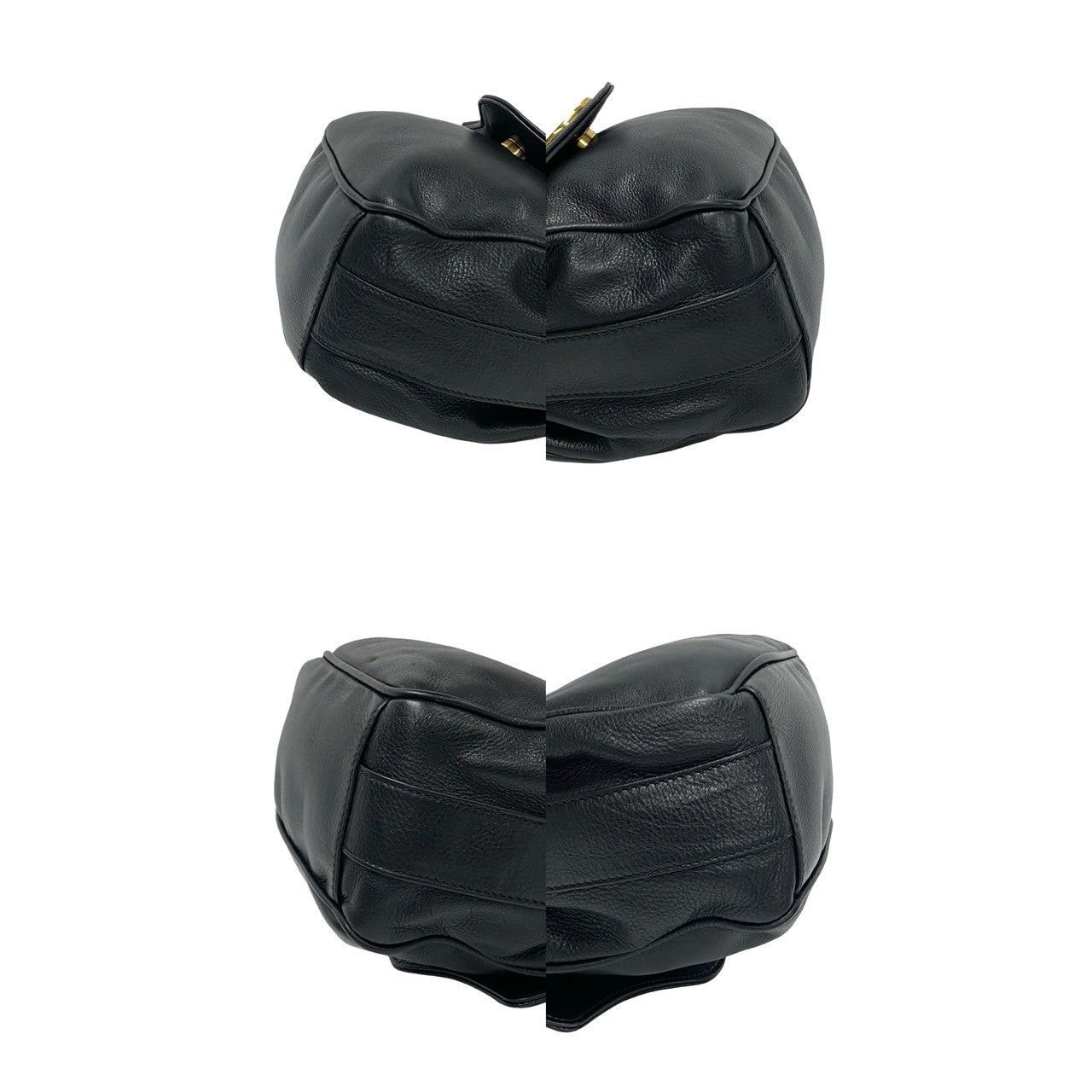Gucci Gucci Shoulder Bag Black Leather Size ONE SIZE - 7 Thumbnail