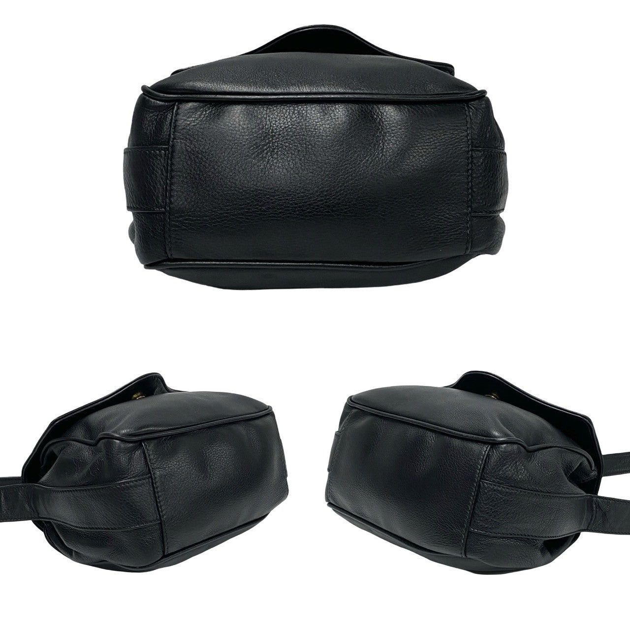 Gucci Gucci Shoulder Bag Black Leather Size ONE SIZE - 6 Thumbnail