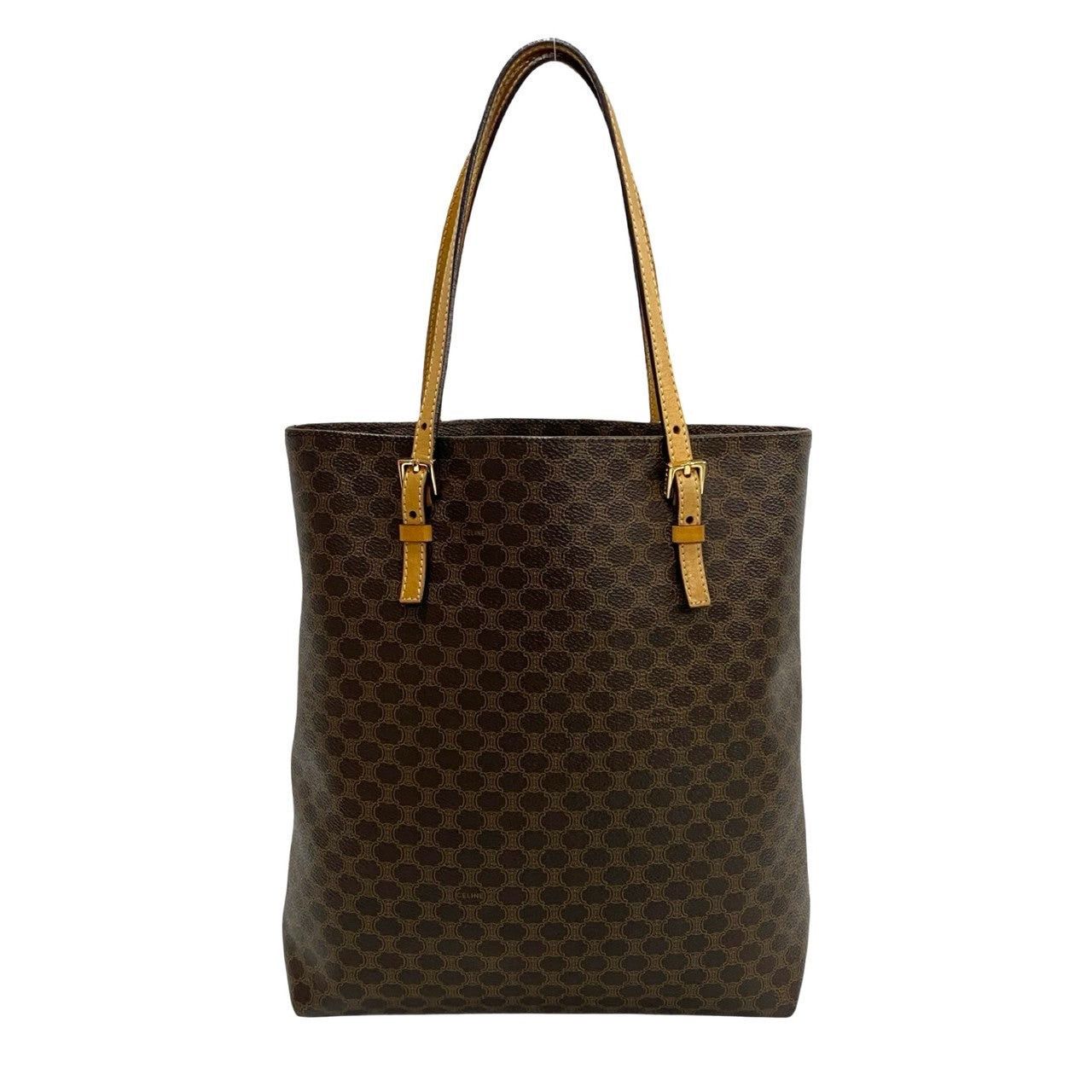 Celine Celine Tote Bag Brown Leather Size ONE SIZE - 4 Thumbnail