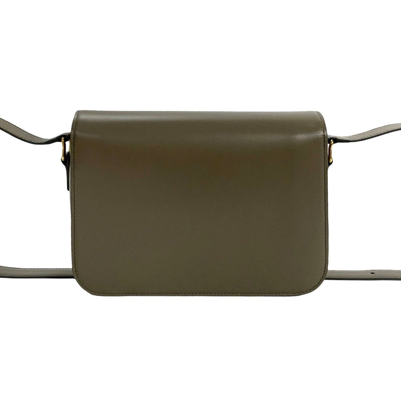 Celine Celine Shoulder Bag Grey Leather Size ONE SIZE - 5 Thumbnail