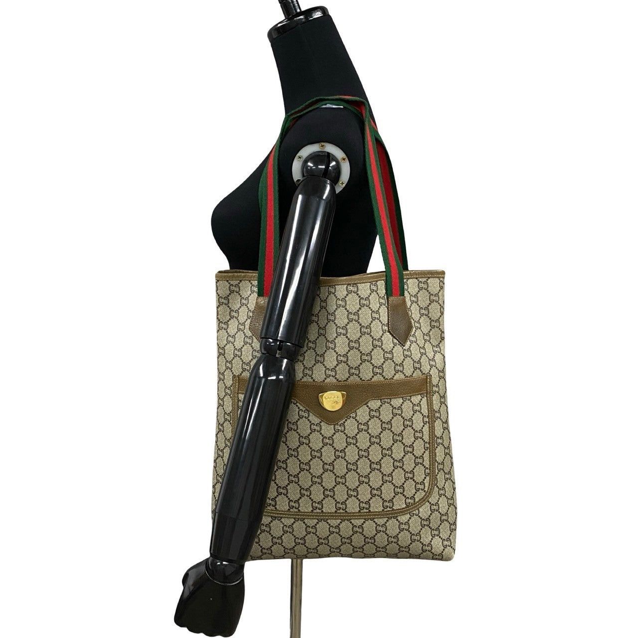 Gucci Gucci Tote Bag Brown Leather Size ONE SIZE - 2 Thumbnail