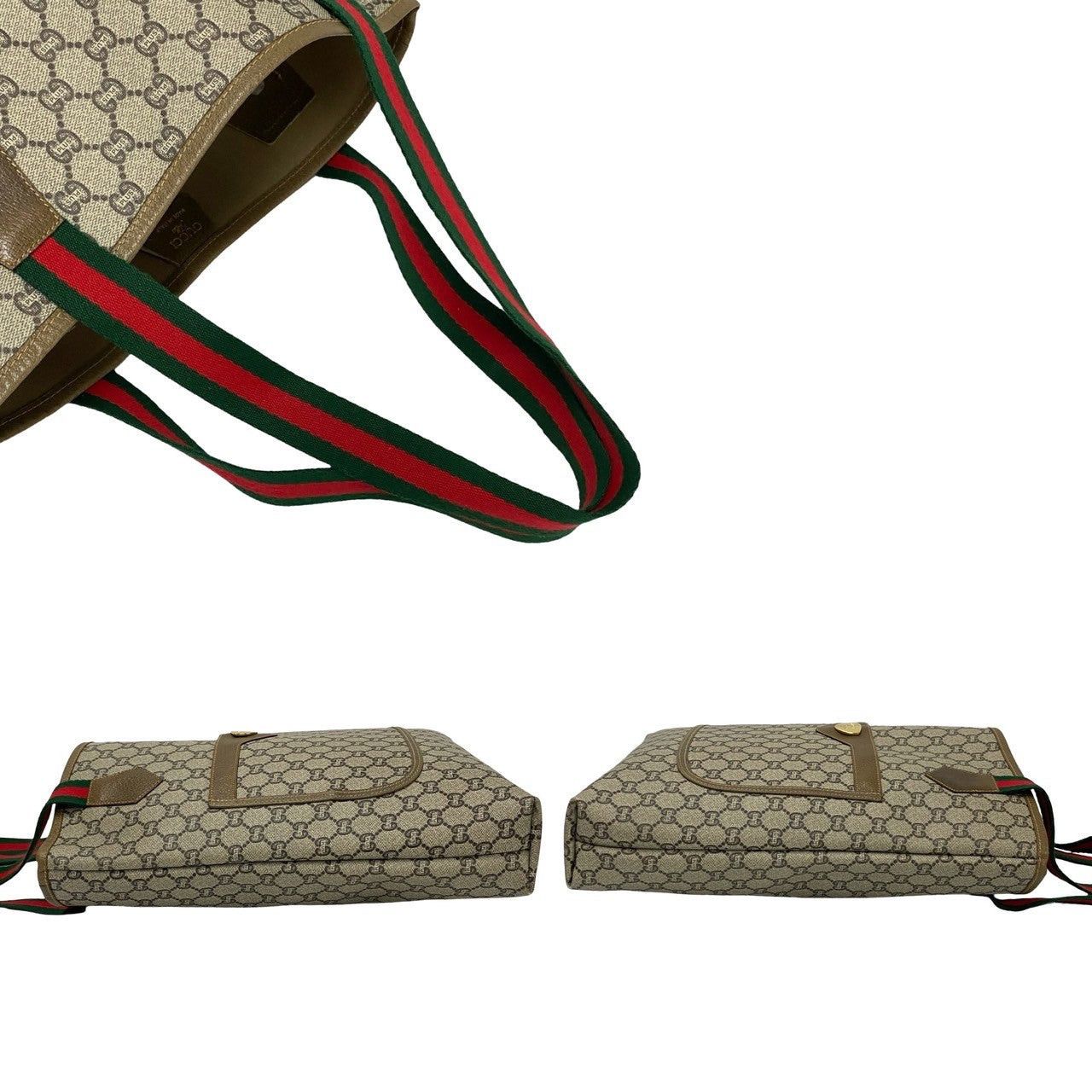Gucci Gucci Tote Bag Brown Leather Size ONE SIZE - 5 Thumbnail