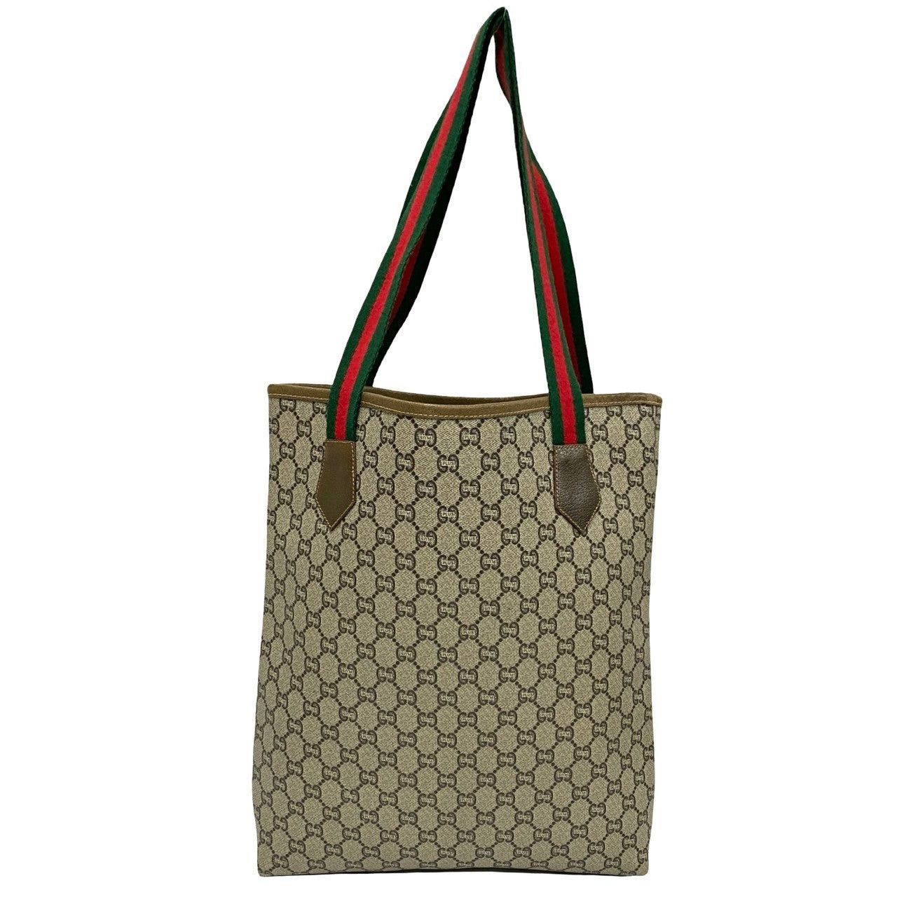 Gucci Gucci Tote Bag Brown Leather Size ONE SIZE - 4 Thumbnail