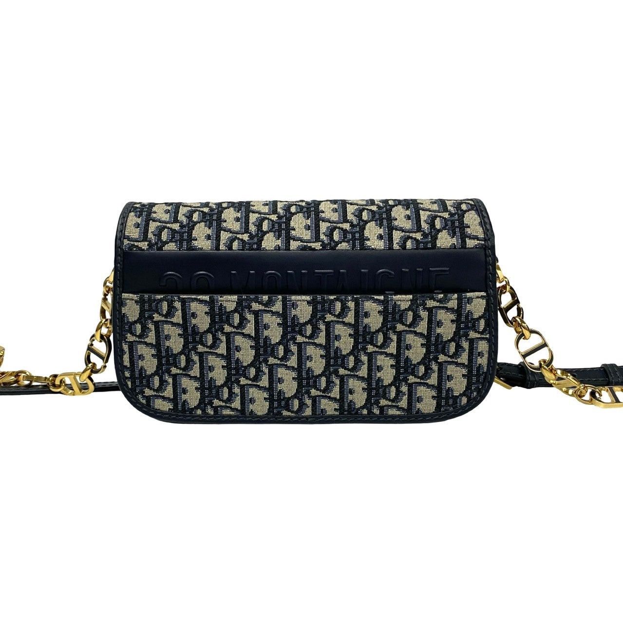 Dior Dior Shoulder Bag Blue Leather Size ONE SIZE - 4 Thumbnail