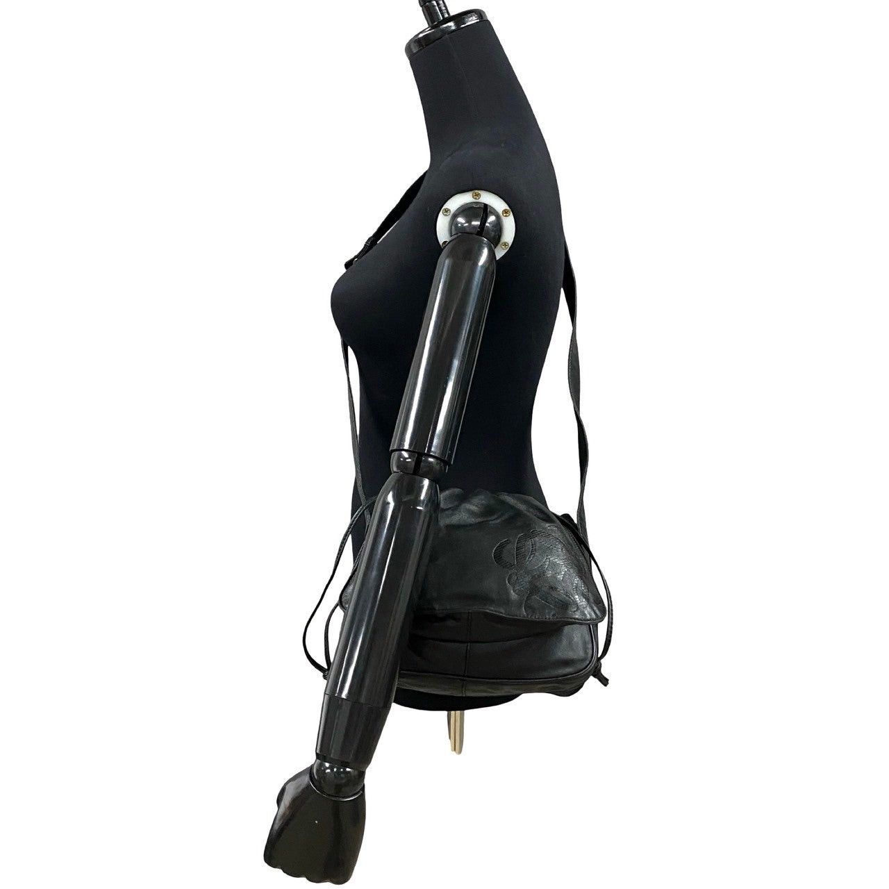 Loewe Loewe Shoulder Bag Black Leather Size ONE SIZE - 2 Thumbnail