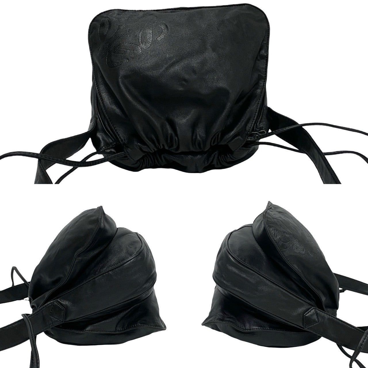 Loewe Loewe Shoulder Bag Black Leather Size ONE SIZE - 5 Thumbnail