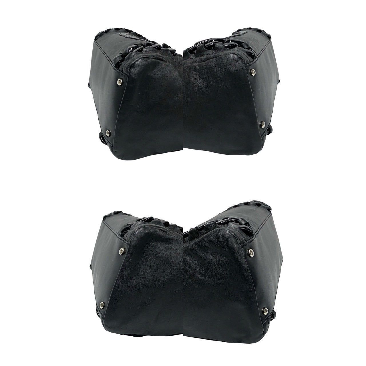 Chanel Chanel Shoulder Bag Black Leather Size ONE SIZE - 7 Thumbnail