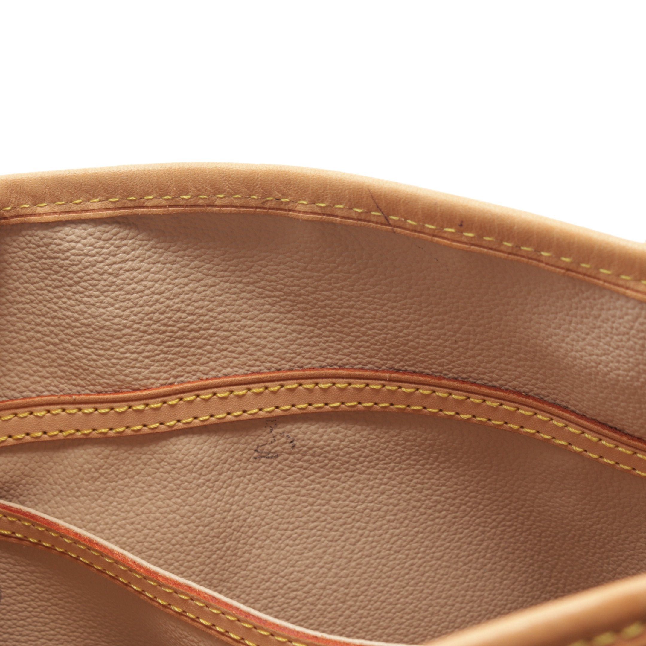 Louis Vuitton Louis Vuitton Bucket Pm Monogram Handbag Leather Brown Size ONE SIZE - 10 Thumbnail