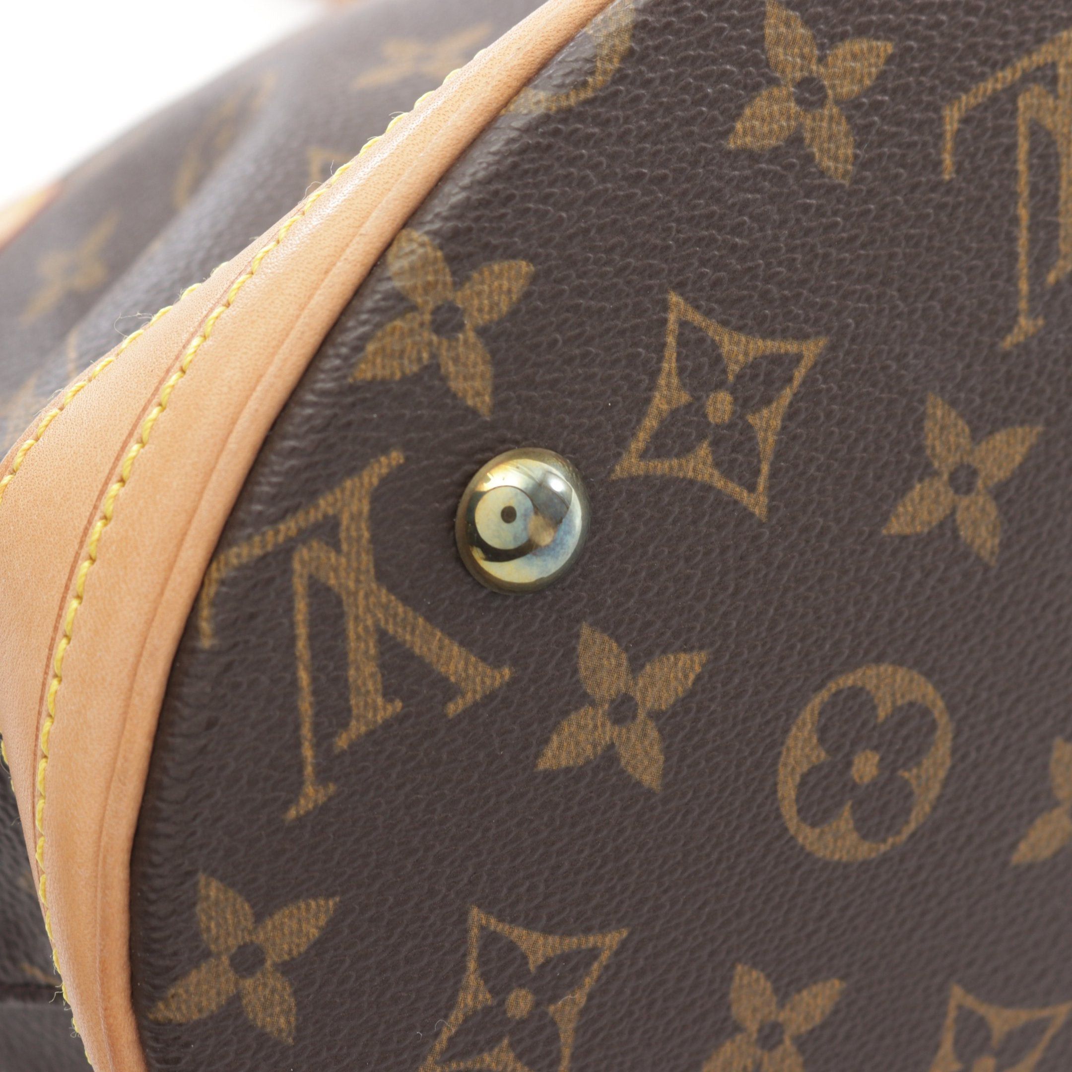 Louis Vuitton Louis Vuitton Bucket Pm Monogram Handbag Leather Brown Size ONE SIZE - 9 Thumbnail