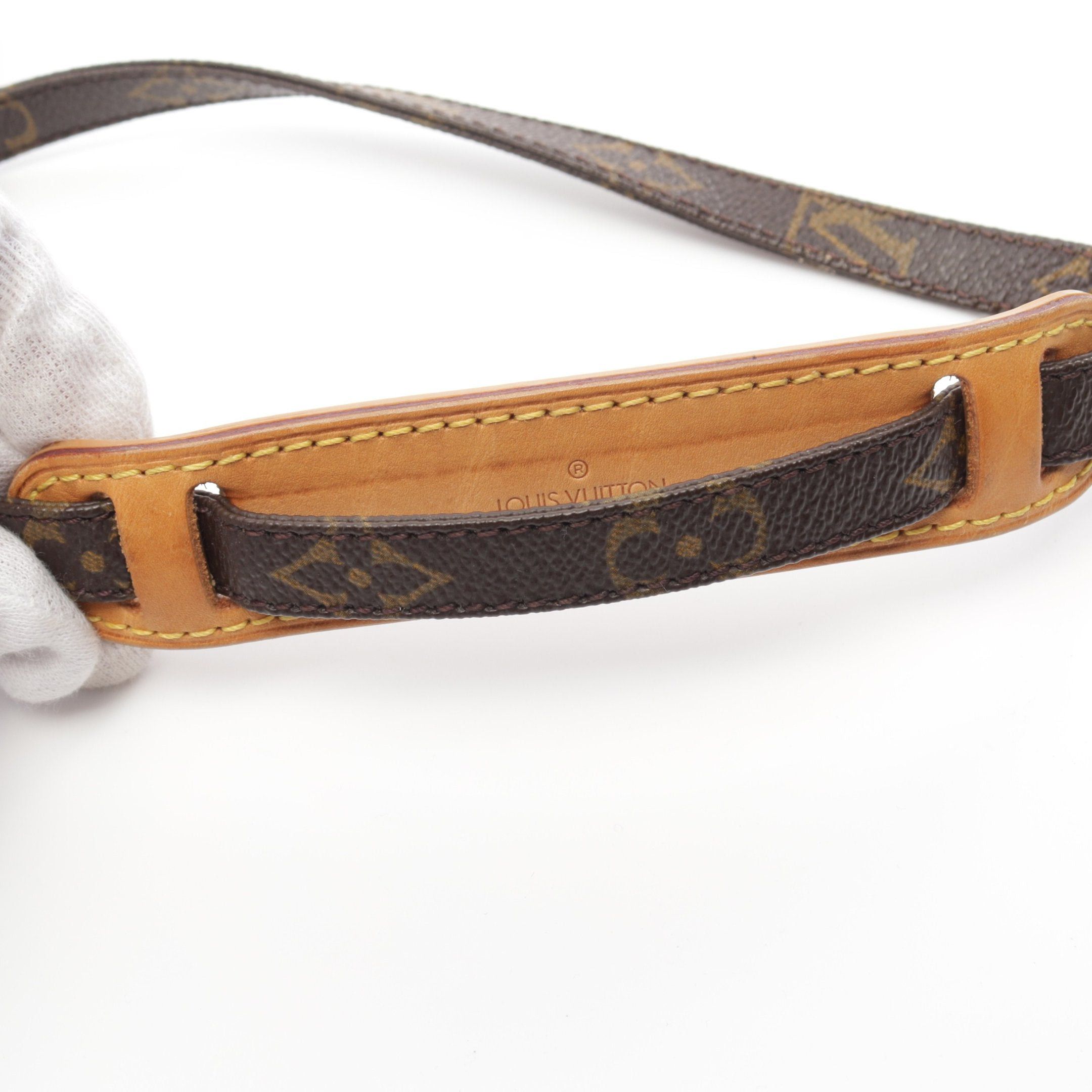 Louis Vuitton Louis Vuitton Marly Monogram Shoulder Bag Leather Brown Size ONE SIZE - 8 Thumbnail