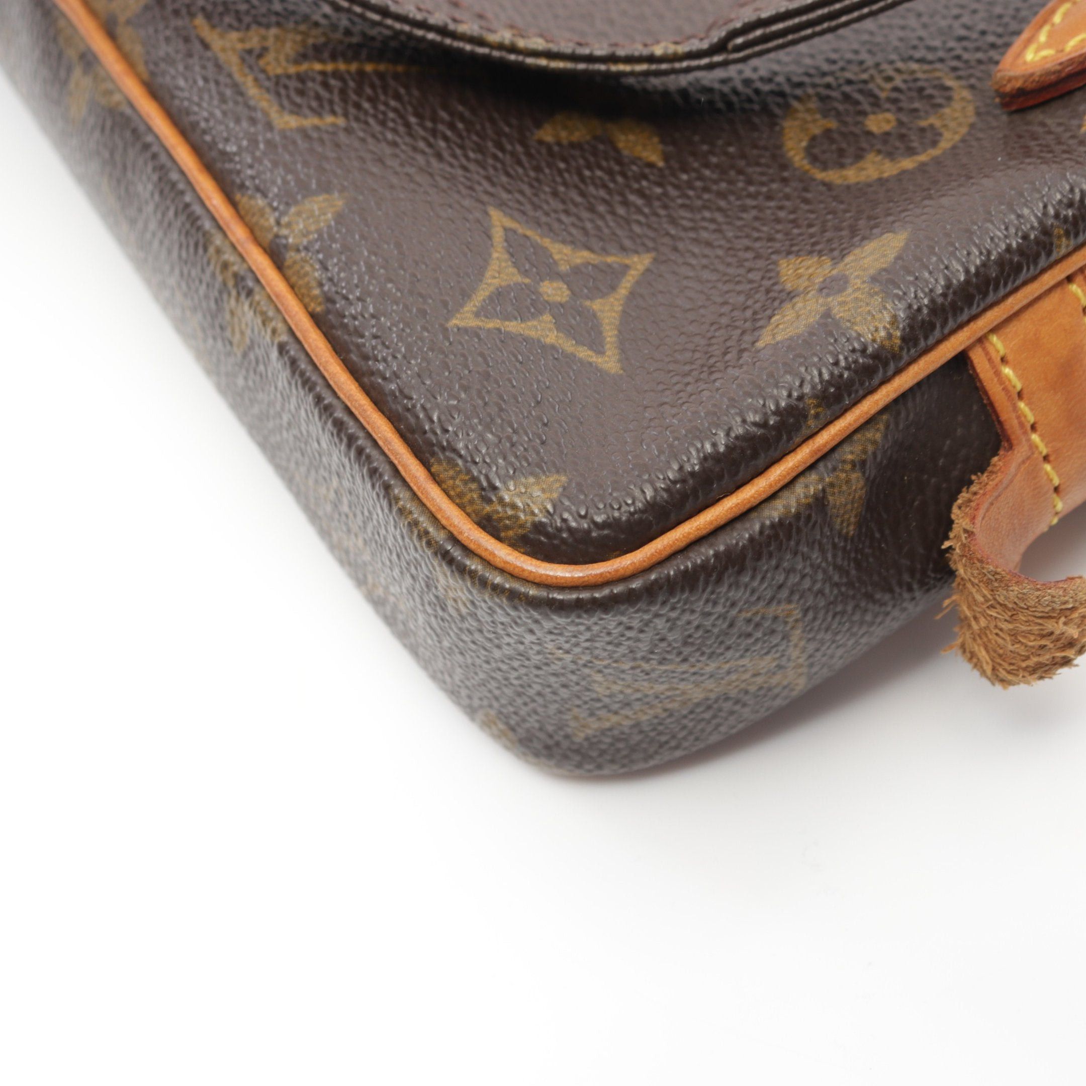Louis Vuitton Louis Vuitton Marly Monogram Shoulder Bag Leather Brown Size ONE SIZE - 7 Thumbnail