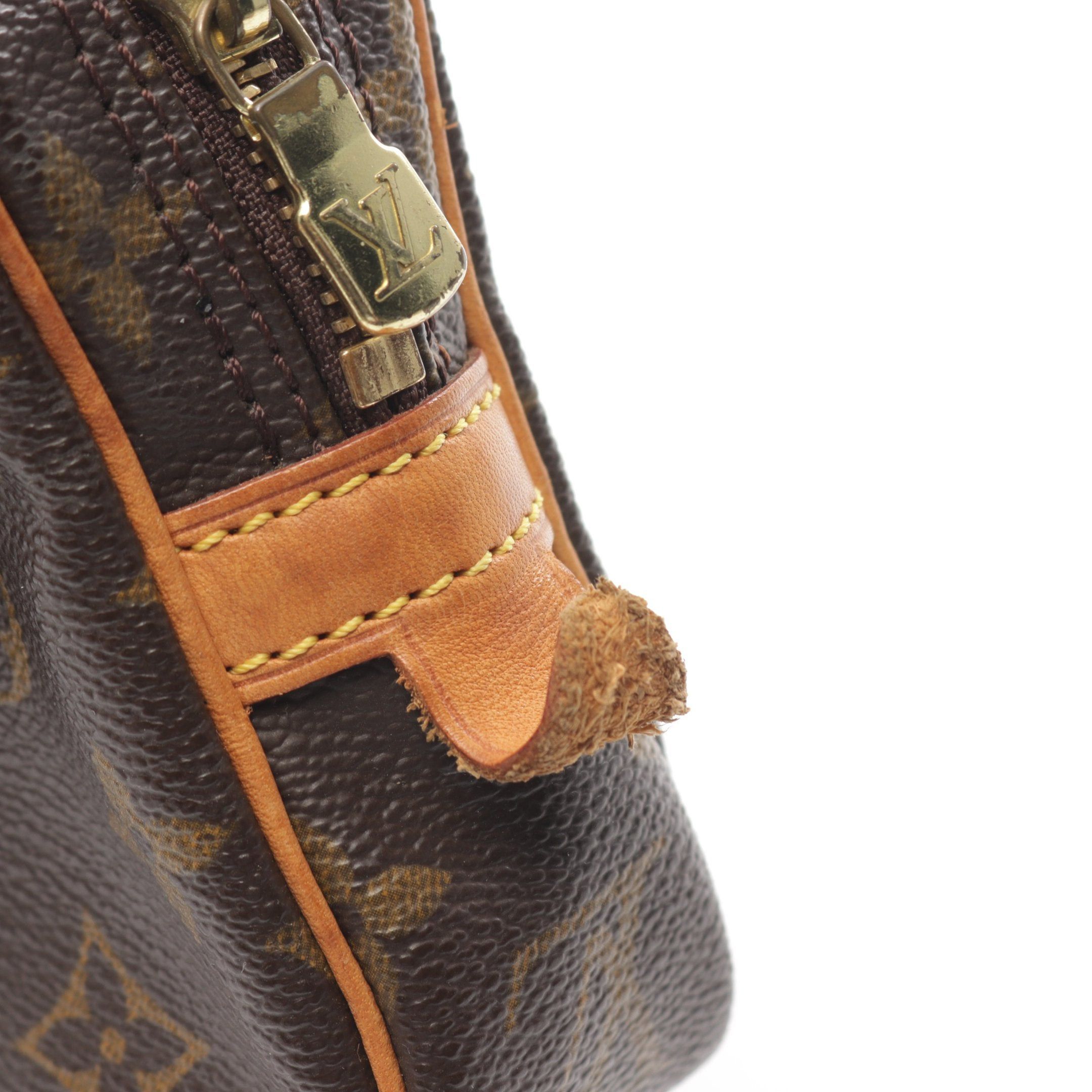 Louis Vuitton Louis Vuitton Marly Monogram Shoulder Bag Leather Brown Size ONE SIZE - 6 Thumbnail