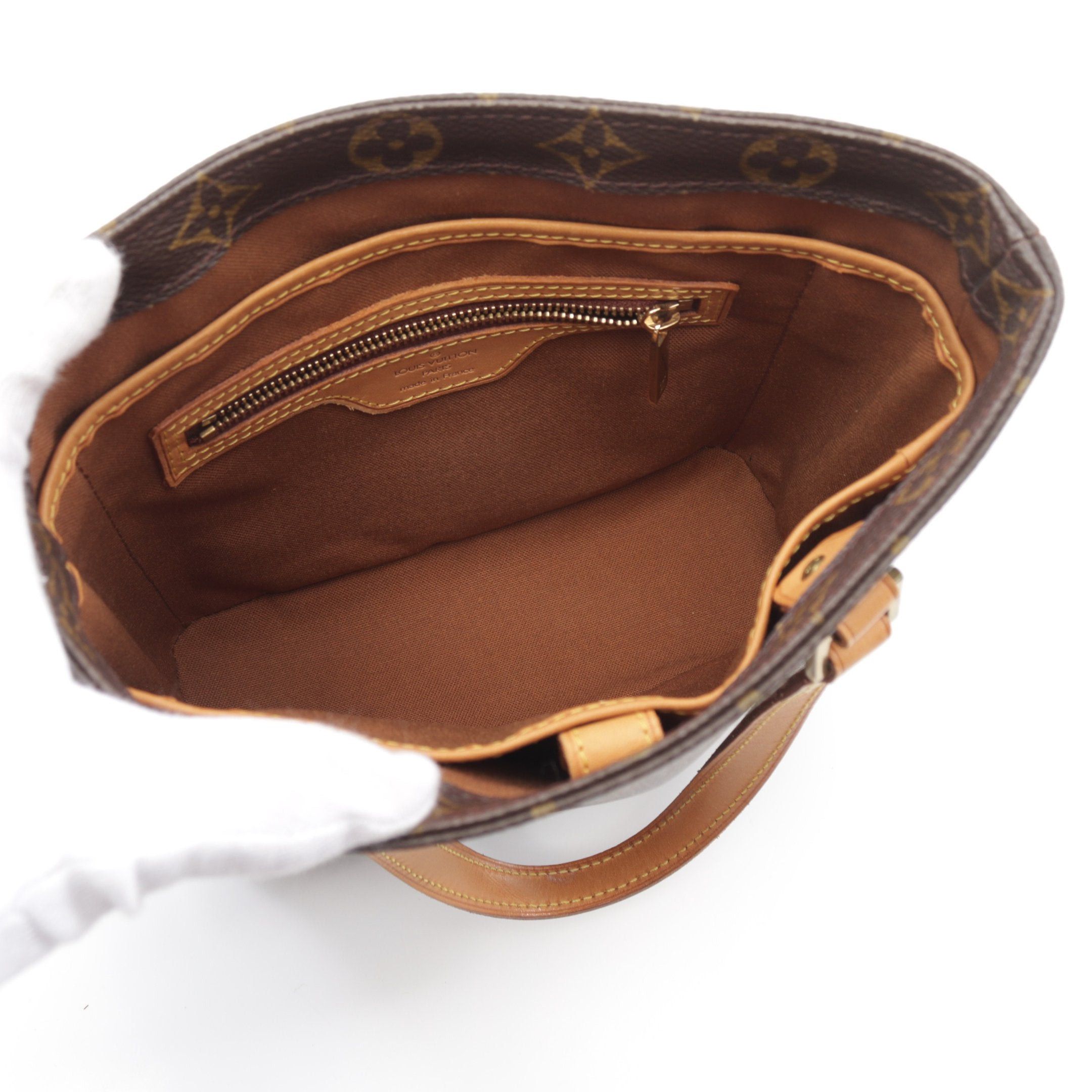 Louis Vuitton Louis Vuitton Vavin Pm Monogram Handbag Leather Brown Size ONE SIZE - 3 Thumbnail