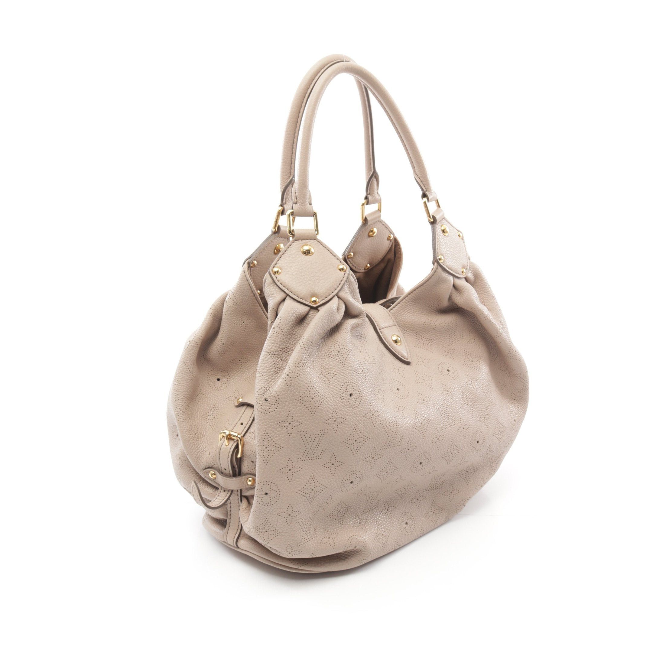 Louis Vuitton Louis Vuitton L Mahina Sable Shoulder Bag Leather Pink Beige Size ONE SIZE - 2 Thumbnail
