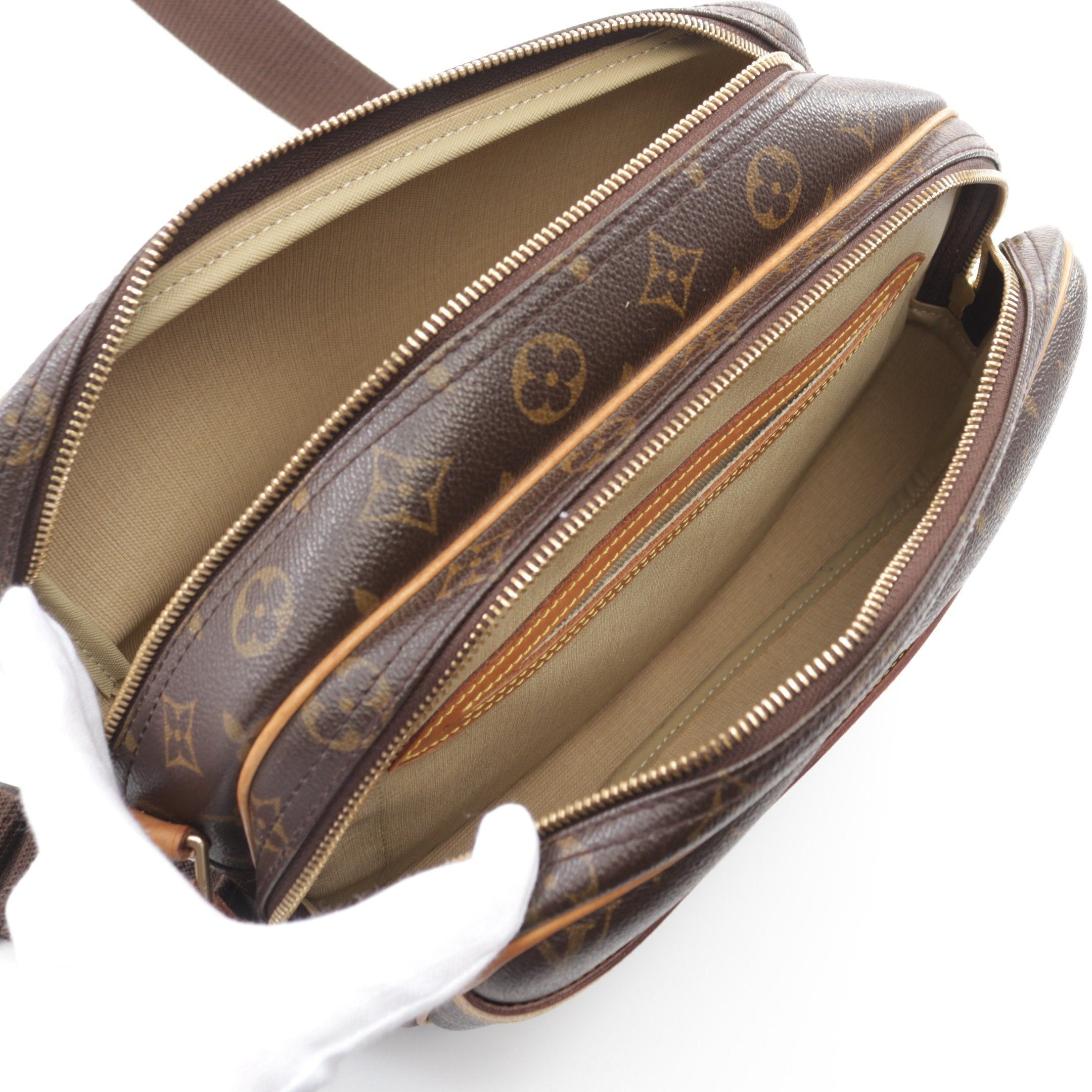 Louis Vuitton Louis Vuitton Reporter Pm Monogram Shoulder Bag Leather Brown Size ONE SIZE - 3 Thumbnail