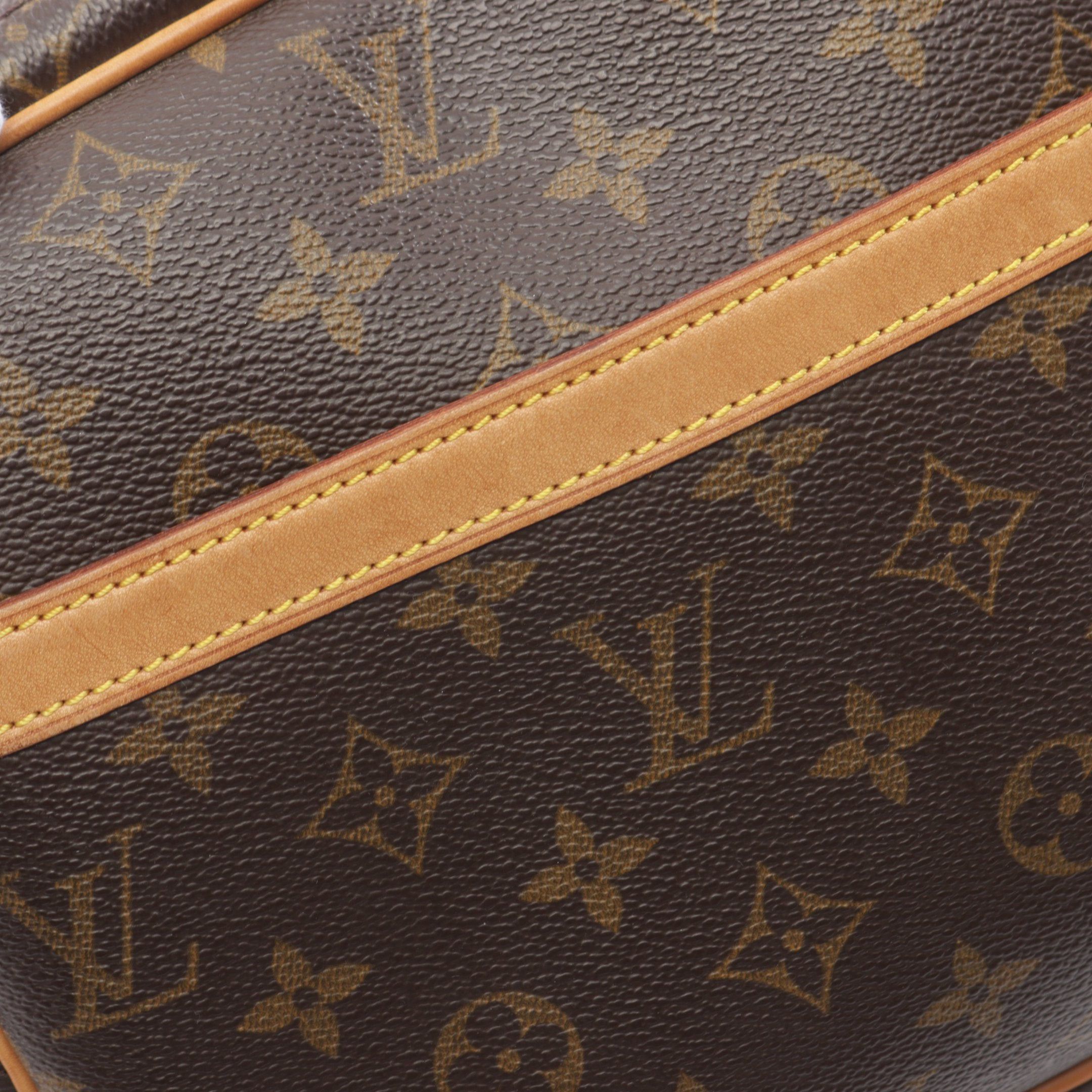 Louis Vuitton Louis Vuitton Reporter Pm Monogram Shoulder Bag Leather Brown Size ONE SIZE - 7 Thumbnail