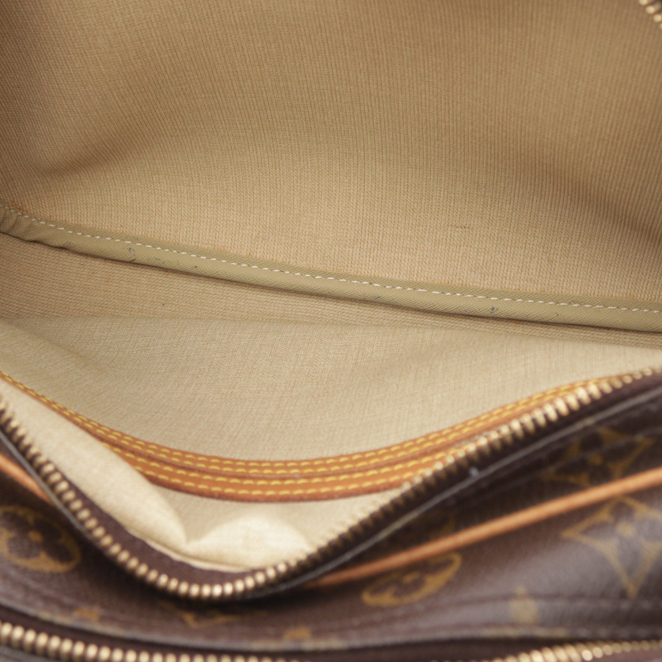 Louis Vuitton Louis Vuitton Reporter Pm Monogram Shoulder Bag Leather Brown Size ONE SIZE - 9 Thumbnail