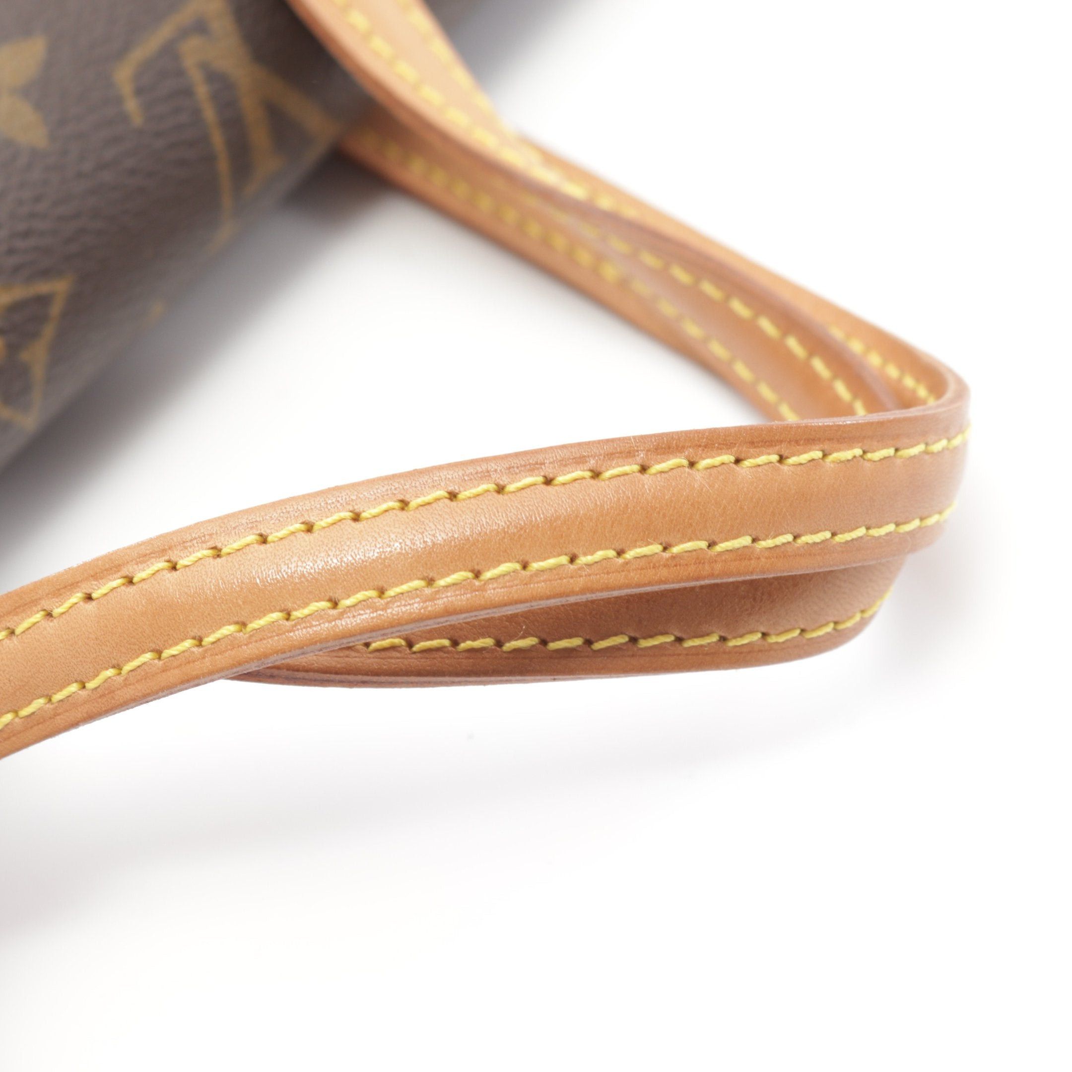 Louis Vuitton Louis Vuitton Sonatine Monogram Handbag Leather Brown Size ONE SIZE - 8 Thumbnail