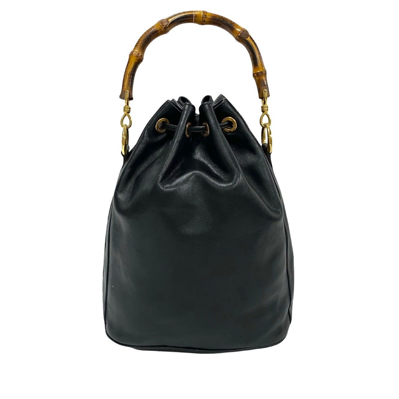 Gucci Gucci Shoulder Bag Black Leather Size ONE SIZE - 4 Thumbnail