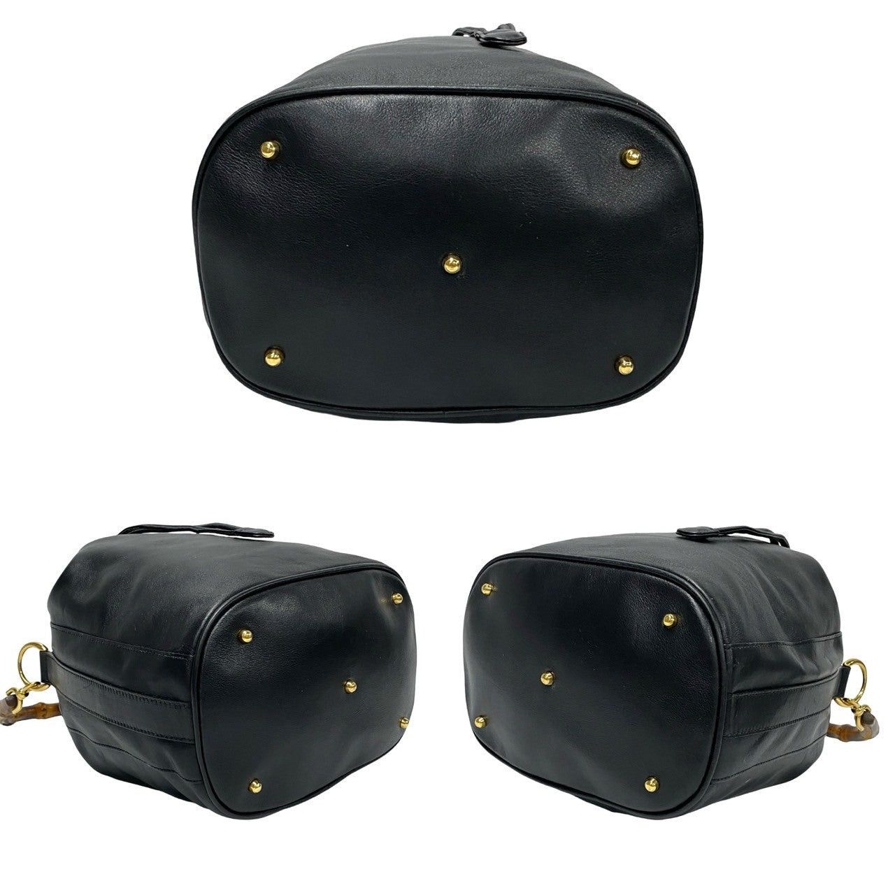 Gucci Gucci Shoulder Bag Black Leather Size ONE SIZE - 6 Thumbnail