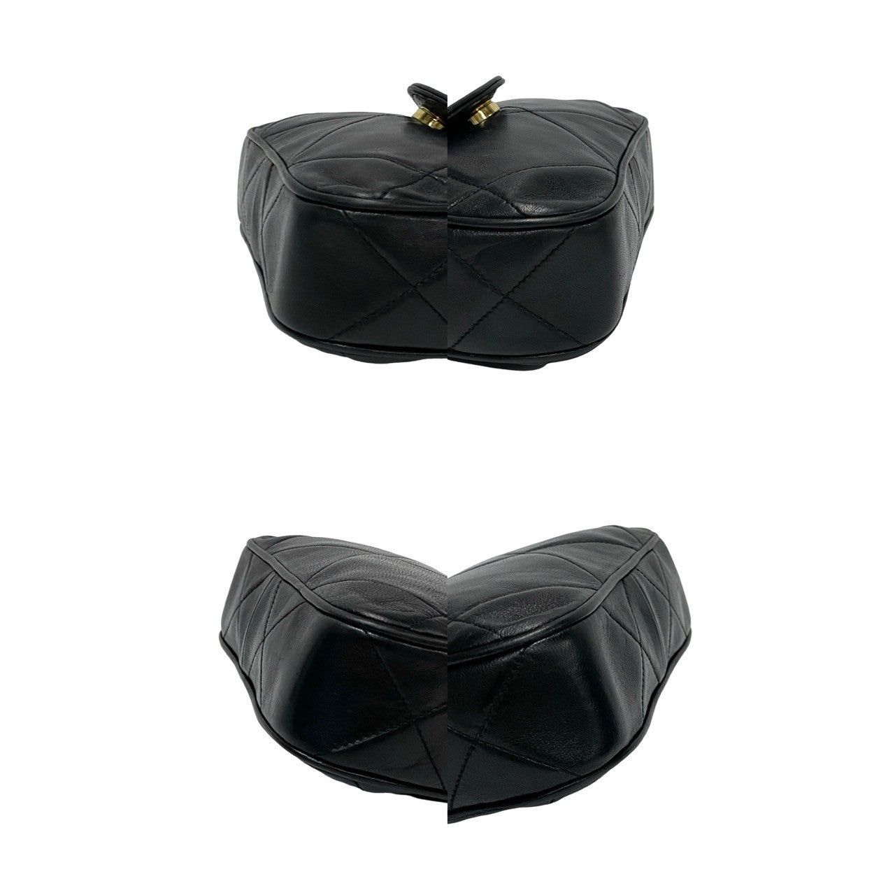 Chanel Chanel Shoulder Bag Black Leather Size ONE SIZE - 7 Thumbnail