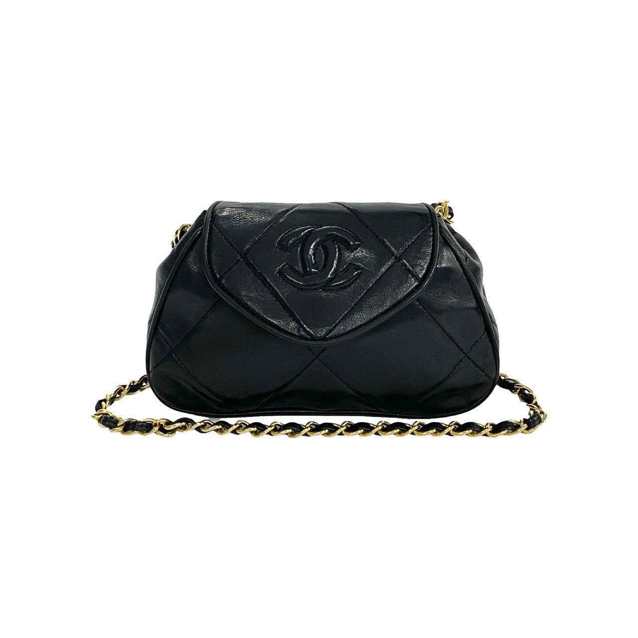Chanel Chanel Shoulder Bag Black Leather Size ONE SIZE - 4 Thumbnail
