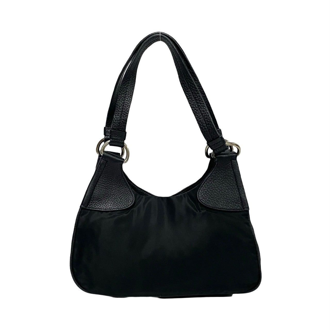 Prada Prada Handbag Black Leather Size ONE SIZE - 4 Thumbnail