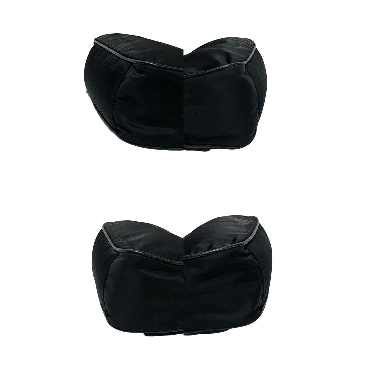 Prada Prada Handbag Black Leather Size ONE SIZE - 7 Thumbnail