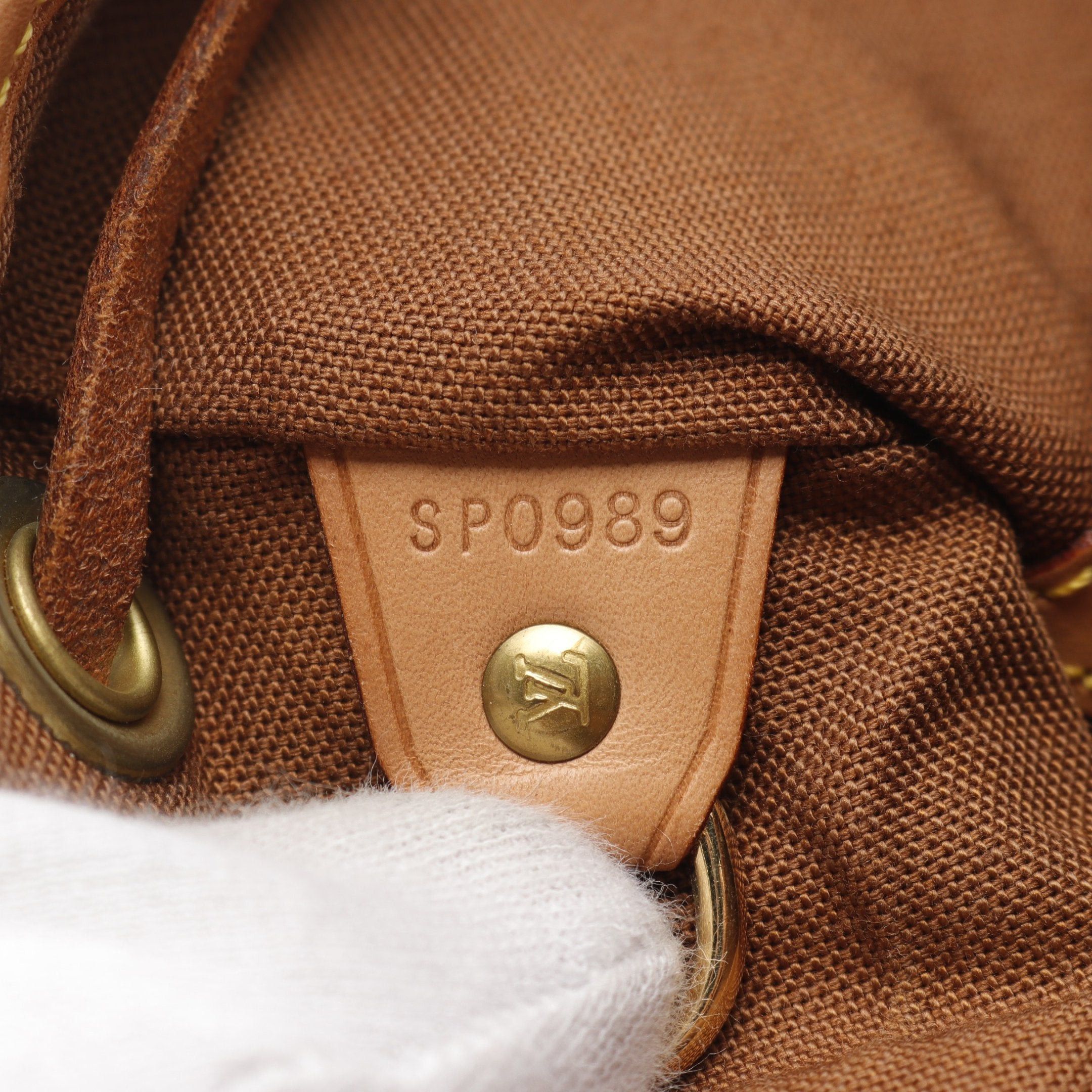 Louis Vuitton Louis Vuitton Montsouris Mm Monogram Backpack Rucksack Leather Brown Size ONE SIZE - 5 Thumbnail