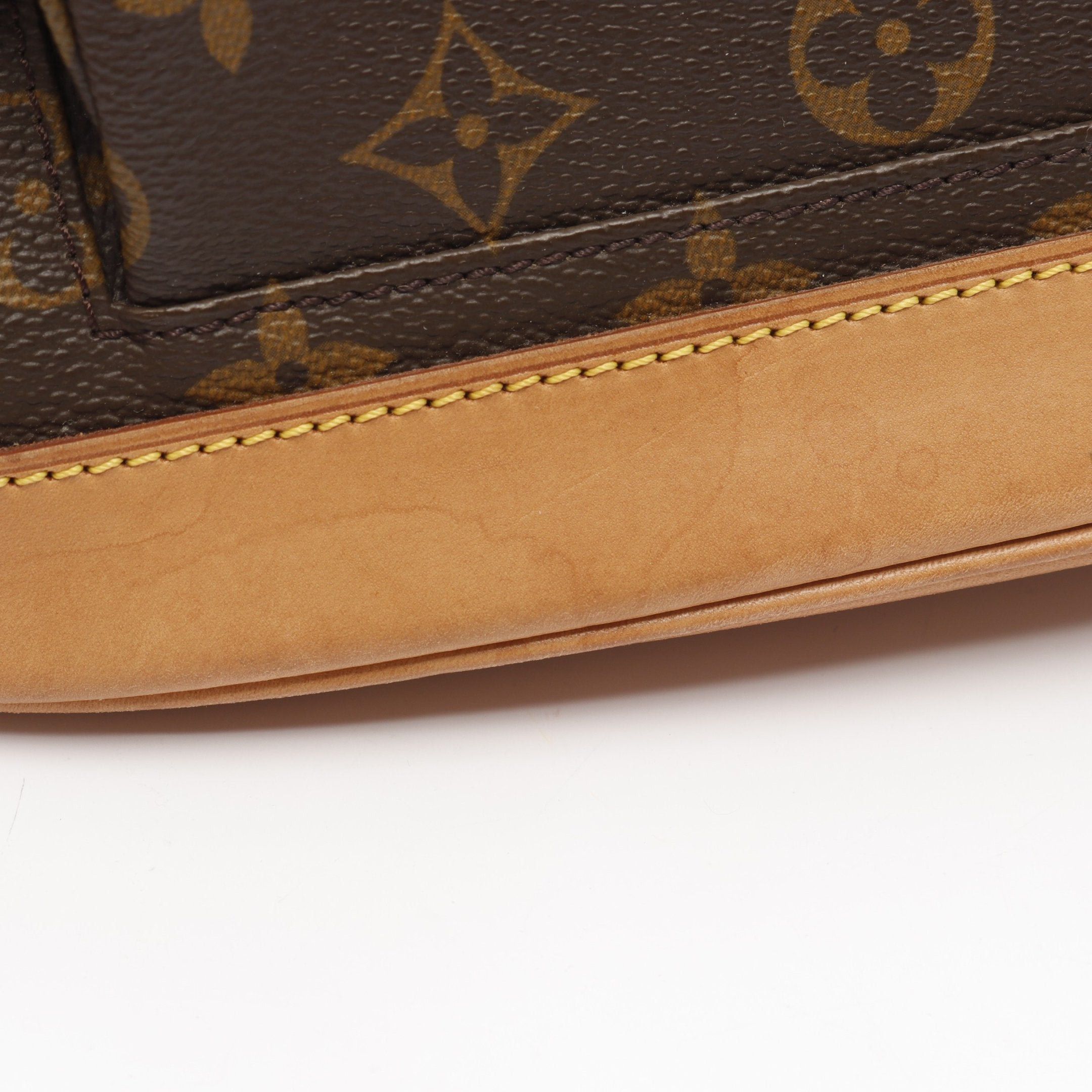 Louis Vuitton Louis Vuitton Montsouris Mm Monogram Backpack Rucksack Leather Brown Size ONE SIZE - 10 Thumbnail