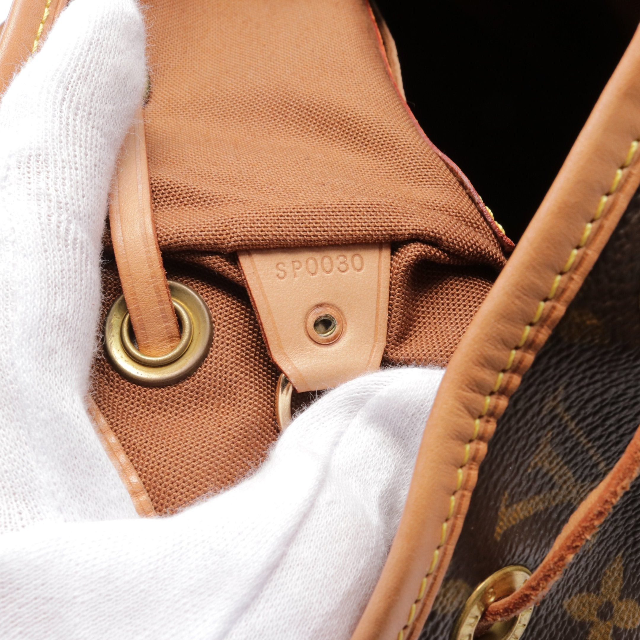 Louis Vuitton Louis Vuitton Montsouris Mm Monogram Backpack Rucksack Leather Brown Size ONE SIZE - 5 Thumbnail