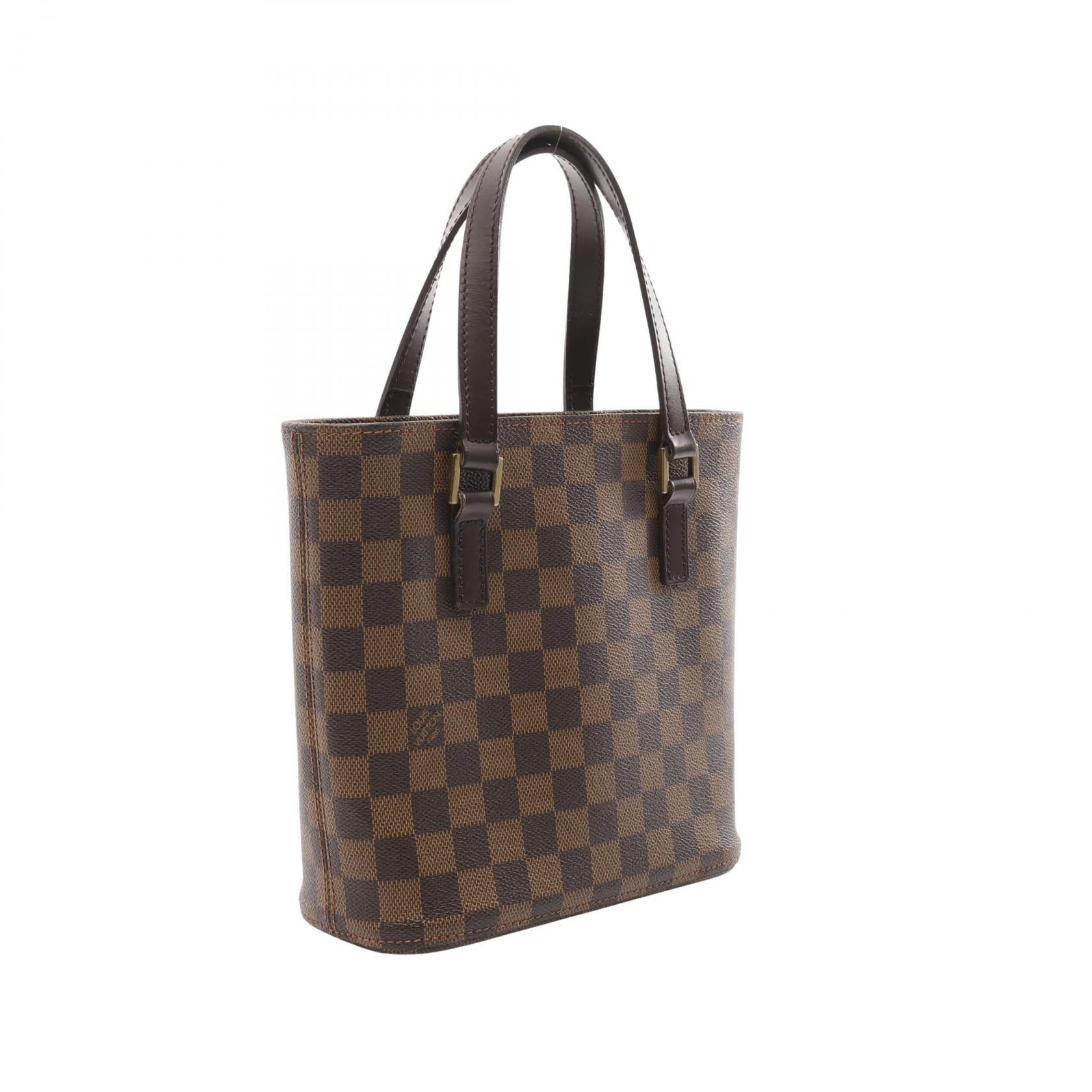 Louis Vuitton Louis Vuitton Vavin Pm Damier Ebene Handbag Leather Brown Size ONE SIZE - 2 Thumbnail