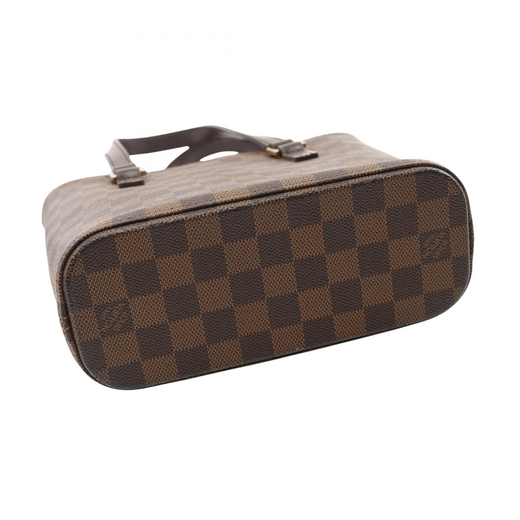 Louis Vuitton Louis Vuitton Vavin Pm Damier Ebene Handbag Leather Brown Size ONE SIZE - 13 Thumbnail