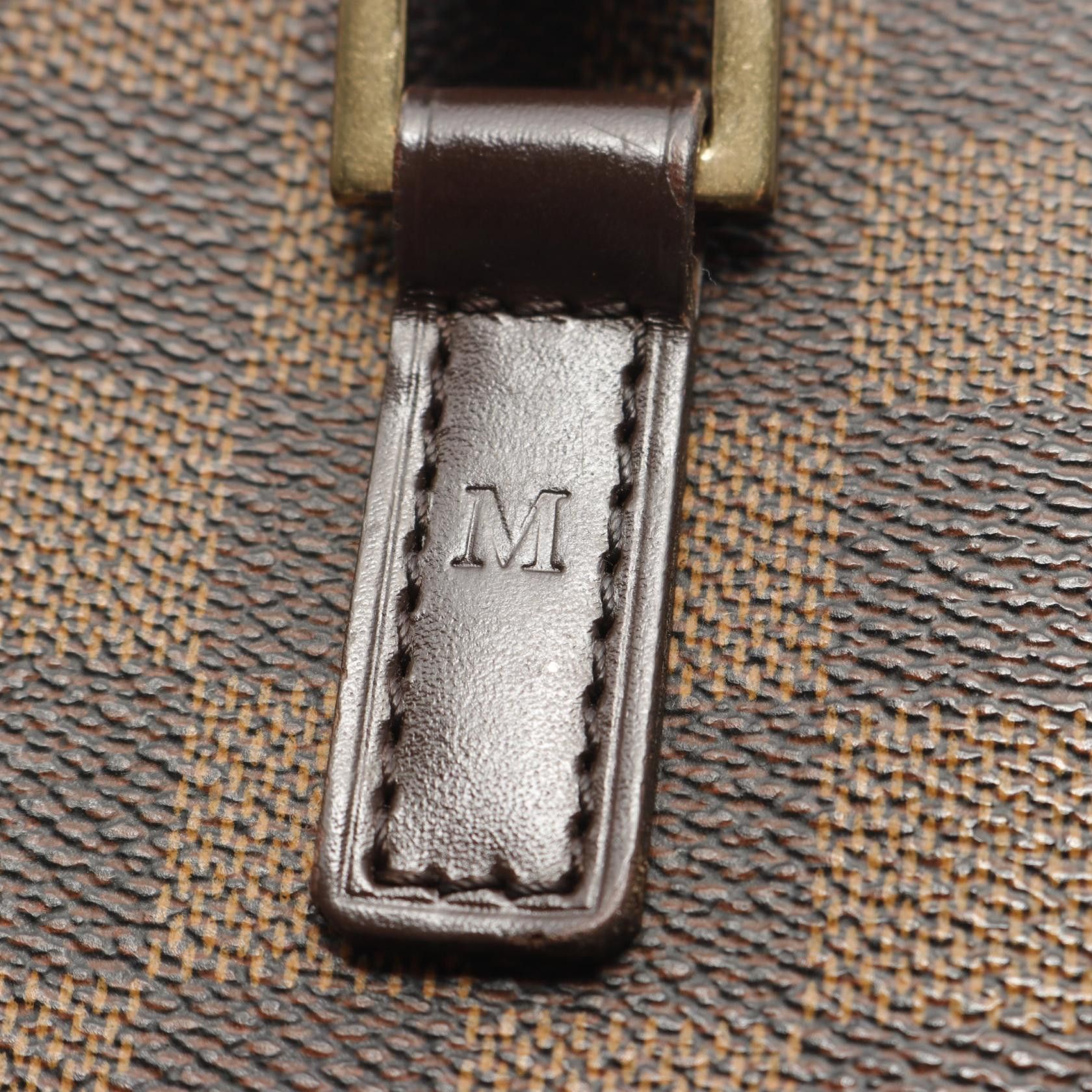 Louis Vuitton Louis Vuitton Vavin Pm Damier Ebene Handbag Leather Brown Size ONE SIZE - 6 Thumbnail