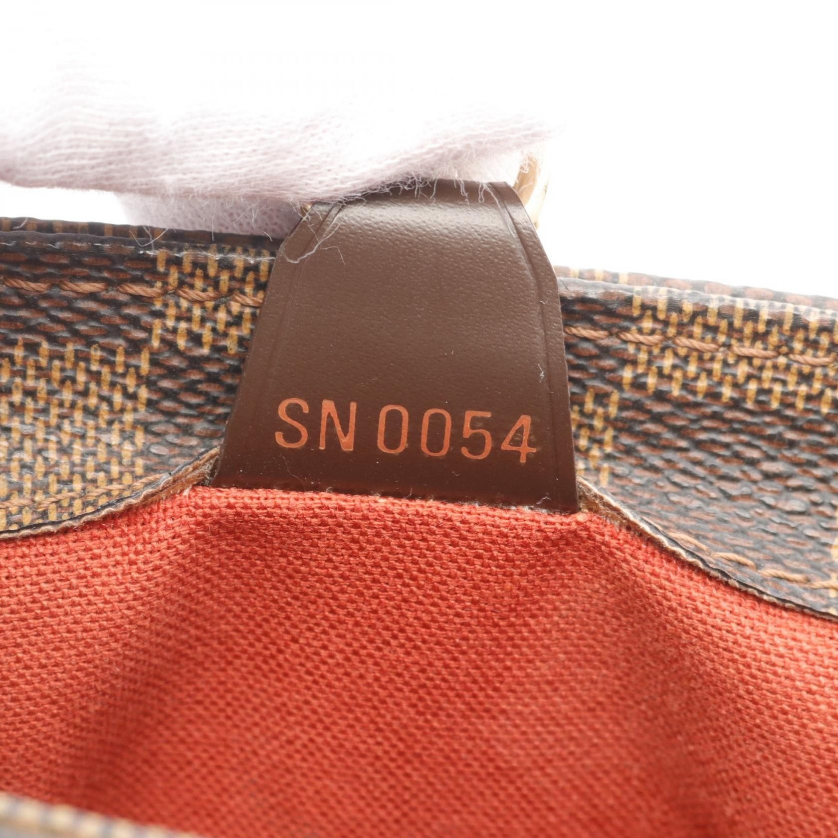 Louis Vuitton Louis Vuitton Vavin Pm Damier Ebene Handbag Leather Brown Size ONE SIZE - 5 Thumbnail