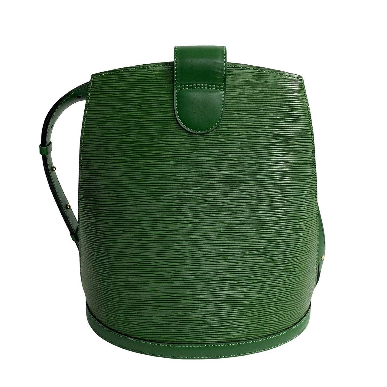 Louis Vuitton Louis Vuitton Shoulder Bag Green Leather Size ONE SIZE - 4 Thumbnail