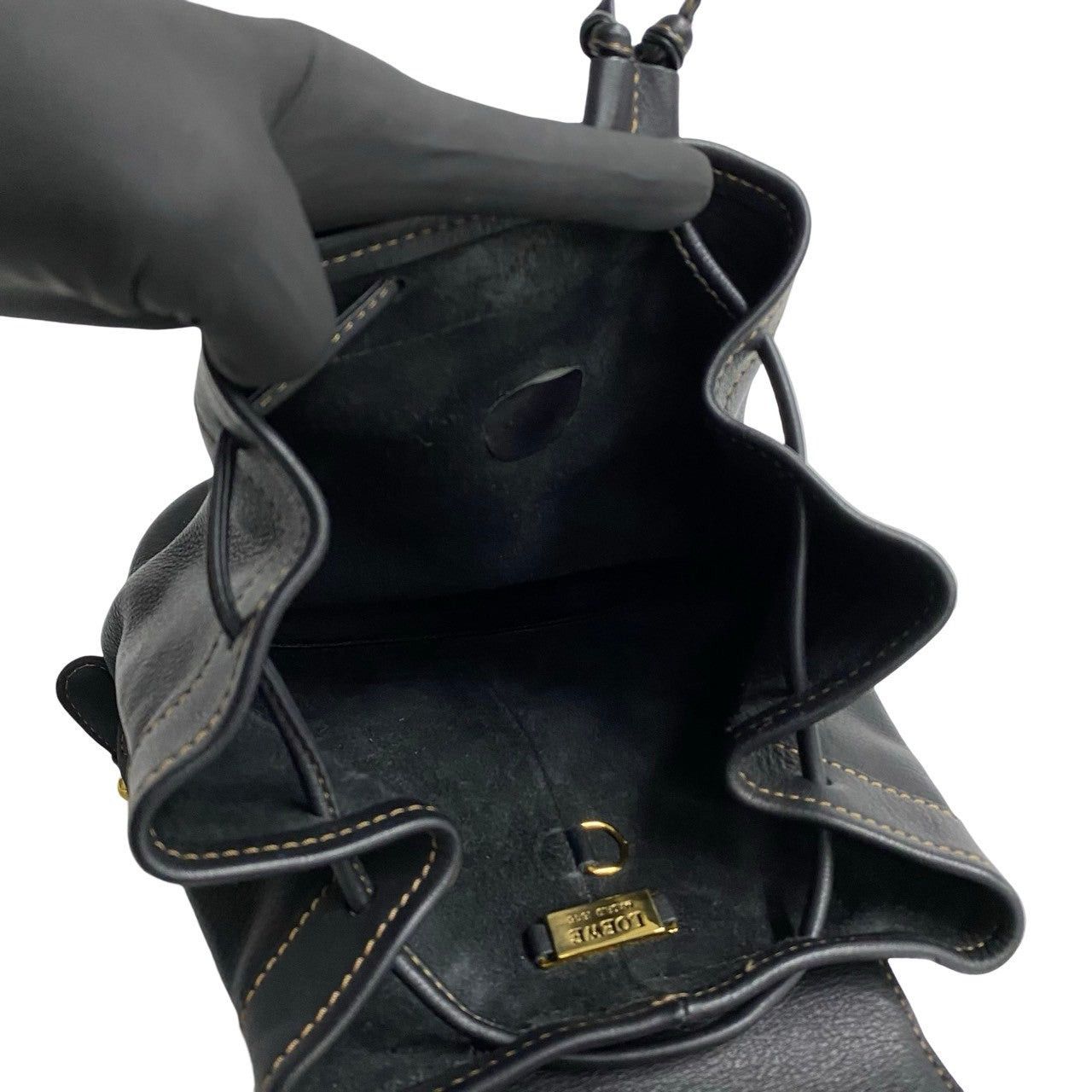 Loewe Loewe Backpack Black Leather Size ONE SIZE - 8 Thumbnail