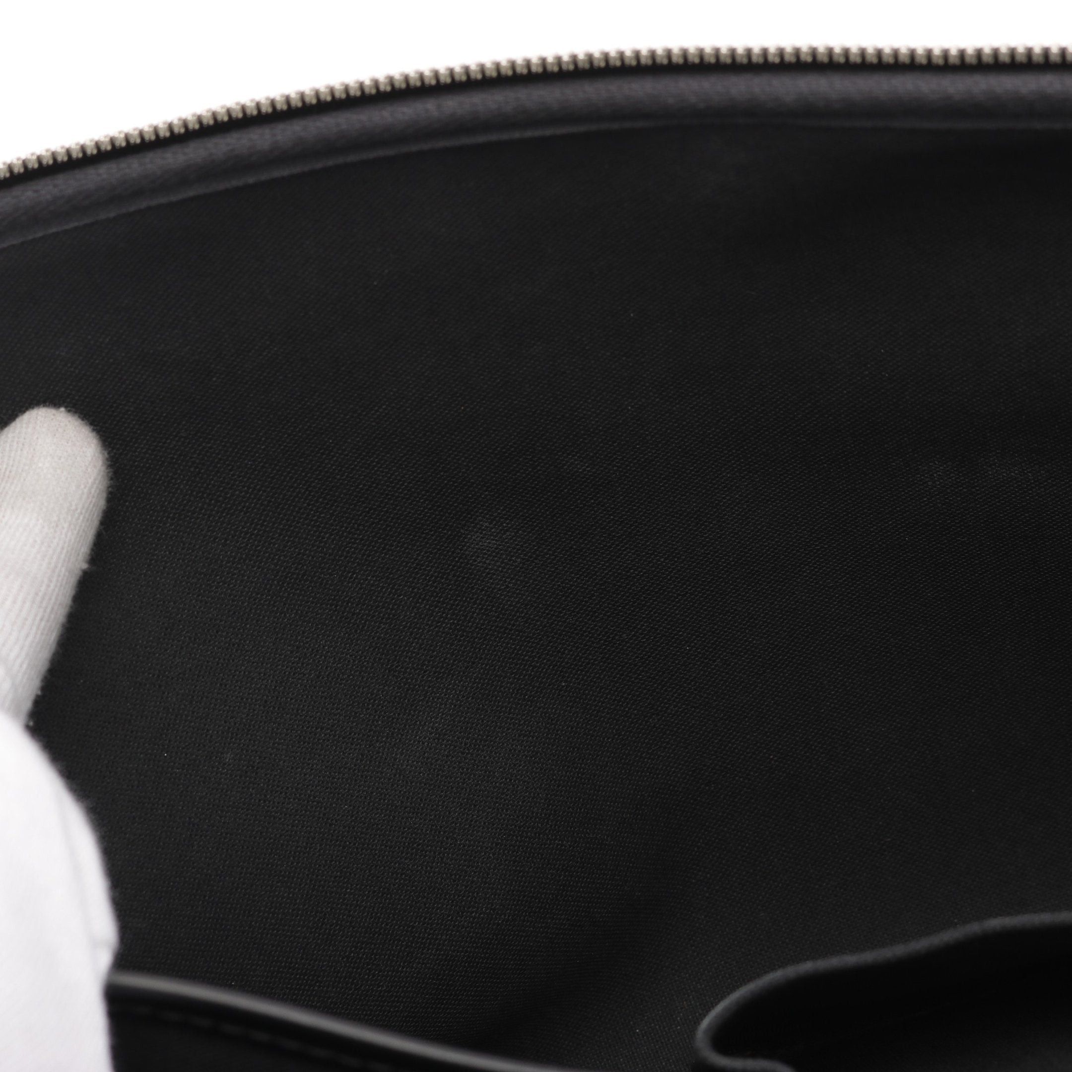 Louis Vuitton Louis Vuitton Briefcase Icare Damier Graphite Business Bag Leather Black Size ONE SIZE - 7 Thumbnail