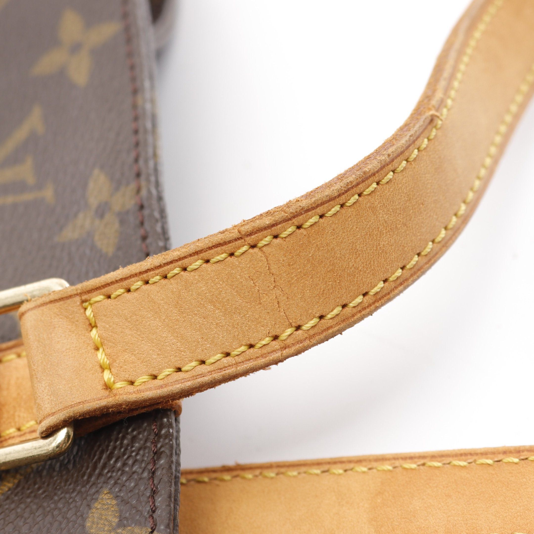 Louis Vuitton Louis Vuitton Sac Shopping Monogram Shoulder Bag Tote Leather Brown Size ONE SIZE - 13 Thumbnail