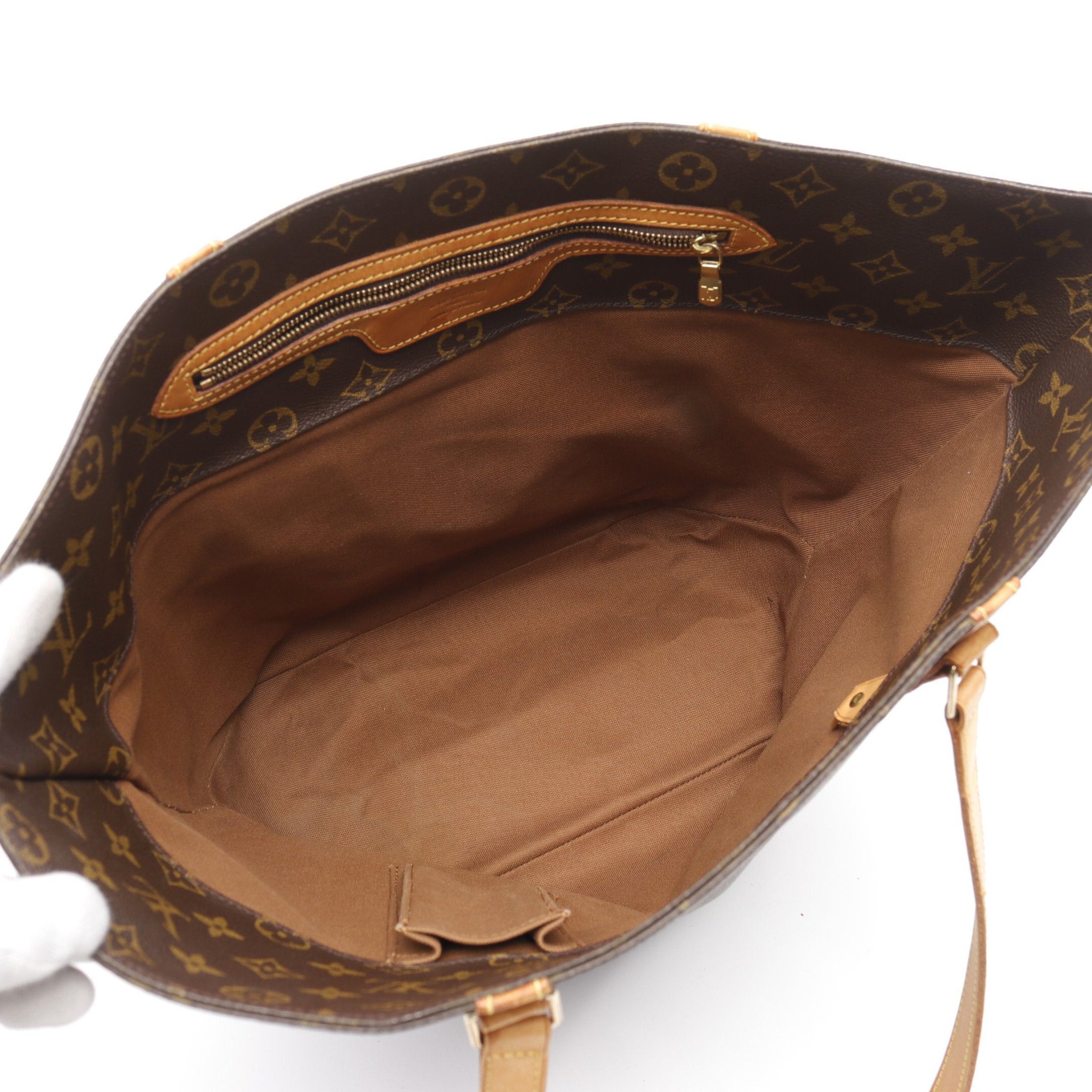 Louis Vuitton Louis Vuitton Sac Shopping Monogram Shoulder Bag Tote Leather Brown Size ONE SIZE - 3 Thumbnail
