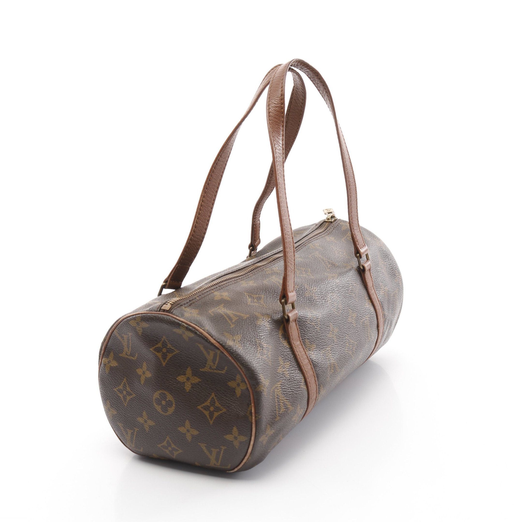 Louis Vuitton Louis Vuitton Papillon 30 Monogram Old Model Handbag Leather Brown Size ONE SIZE - 2 Thumbnail