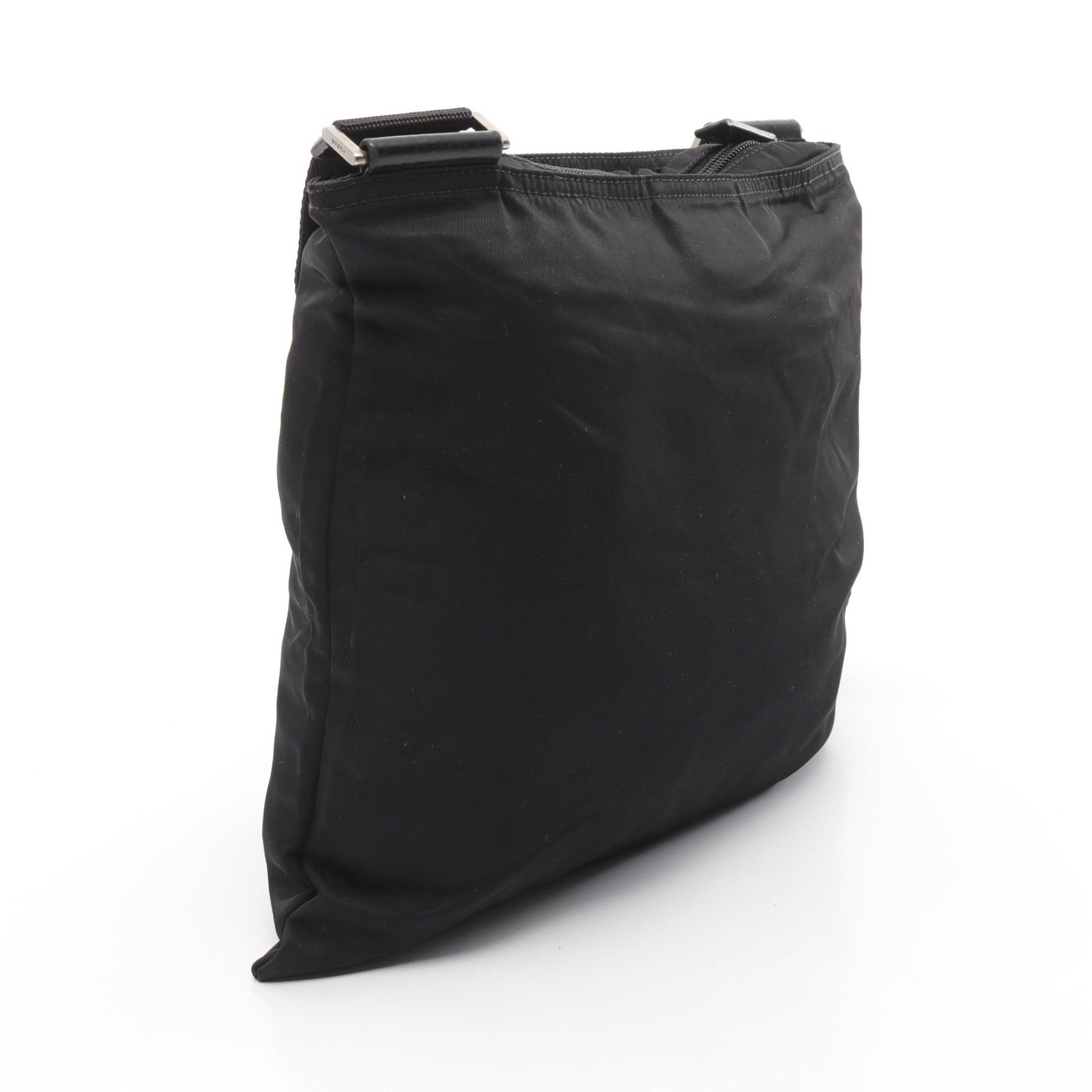 Prada Prada Shoulder Bag Nylon Black Prada Logo Plate Size ONE SIZE - 2 Thumbnail