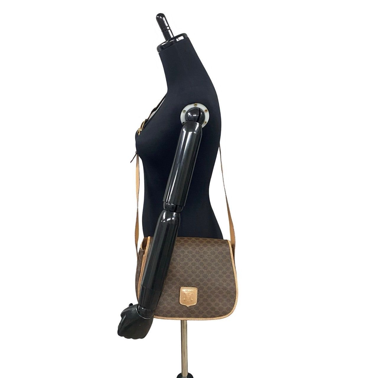 Celine Celine Shoulder Bag Brown Leather Size ONE SIZE - 2 Thumbnail