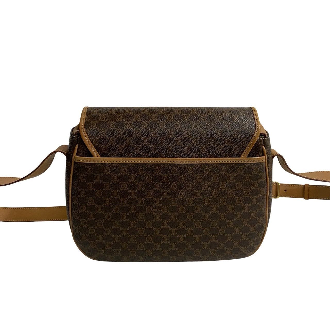 Celine Celine Shoulder Bag Brown Leather Size ONE SIZE - 4 Thumbnail