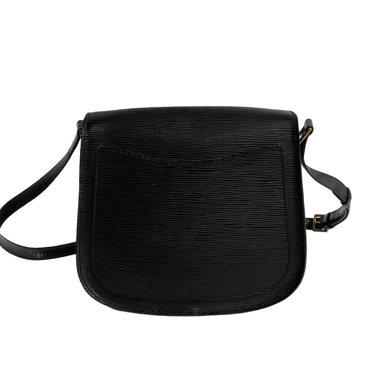 Louis Vuitton Louis Vuitton Shoulder Bag Black Leather Size ONE SIZE - 4 Thumbnail