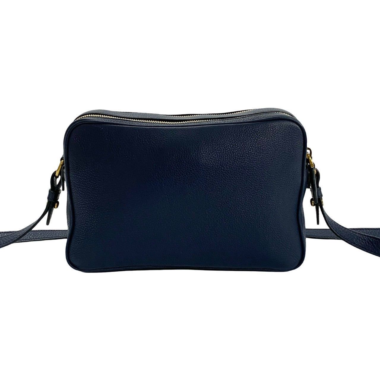 Prada Prada Shoulder Bag Blue Leather Size ONE SIZE - 4 Thumbnail